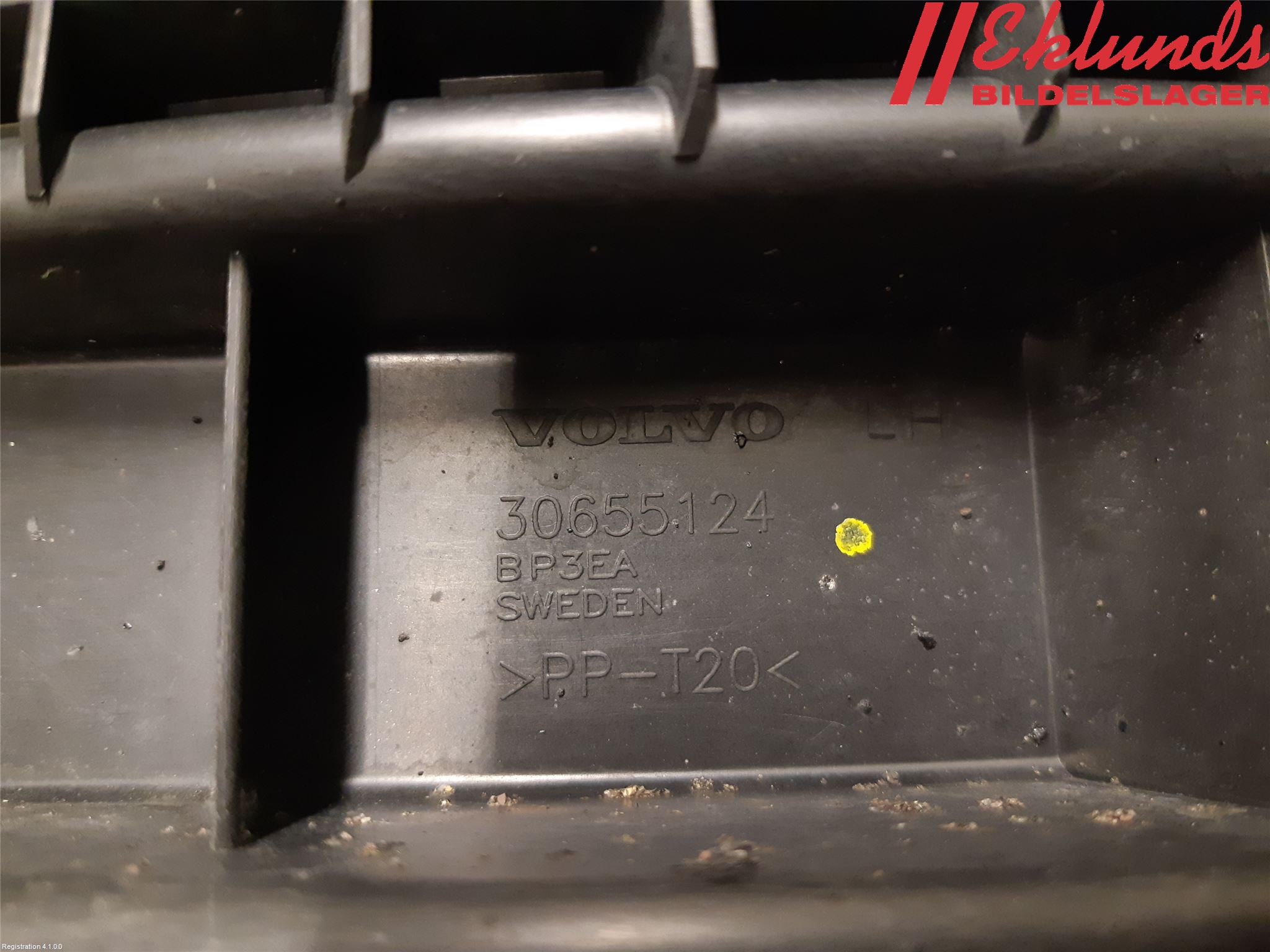 Volvo S80 07-13 Stötfångarfäste Bak Vä