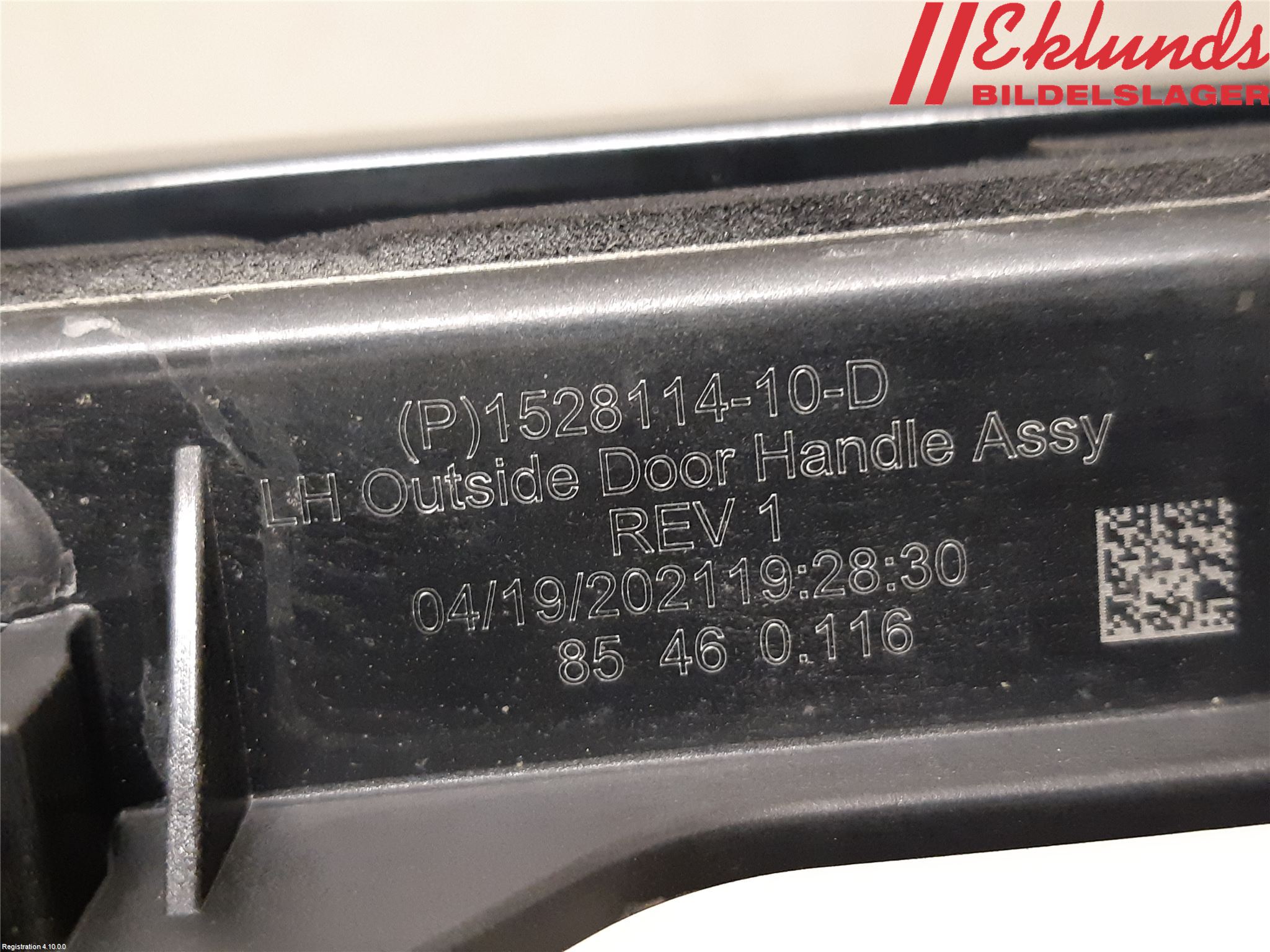 Tesla MODEL 3 17- Dörrhandtag Yttre Vä