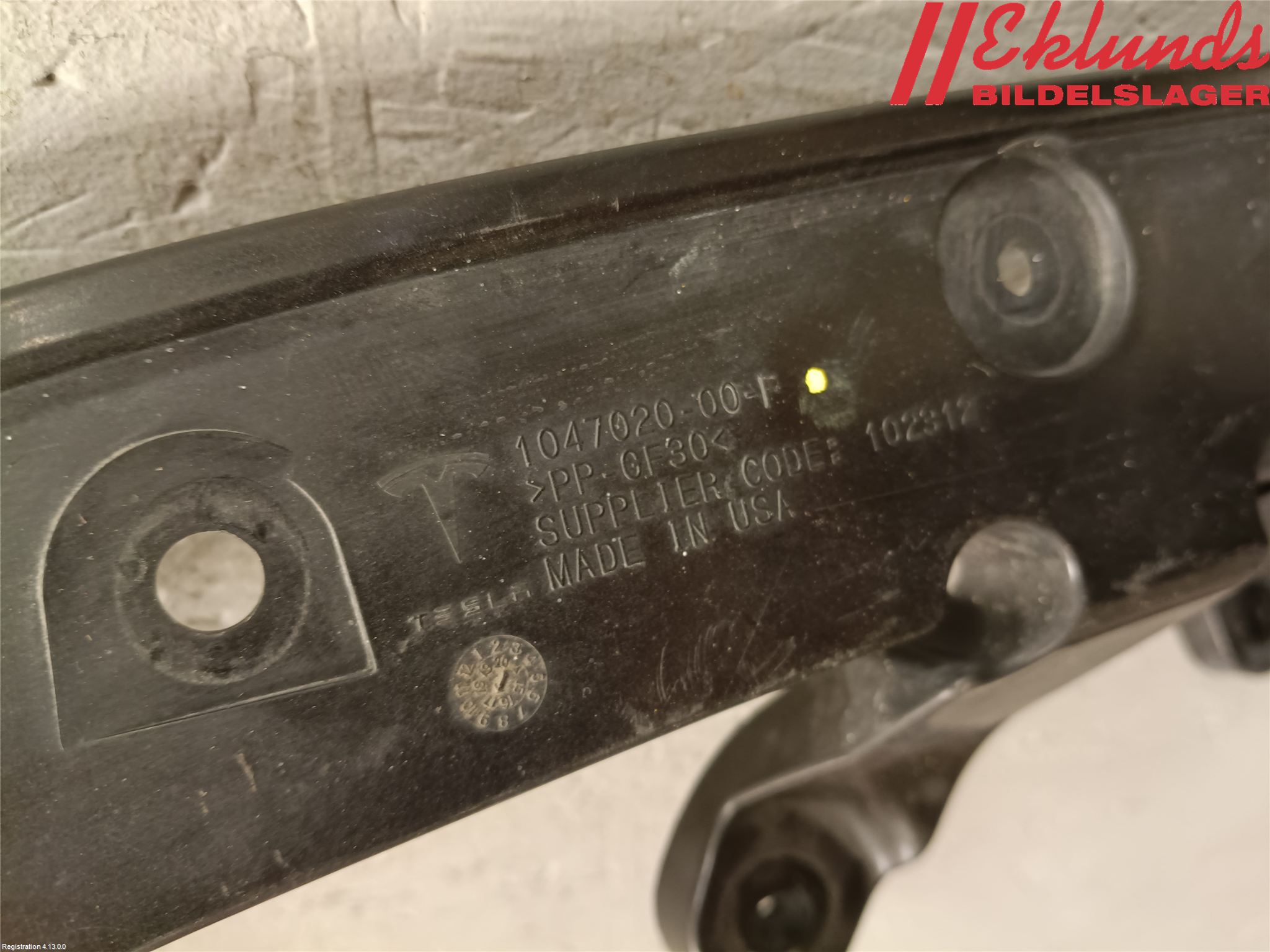 Tesla MODEL X 16- Stöt Utfyllnad-List-Grill