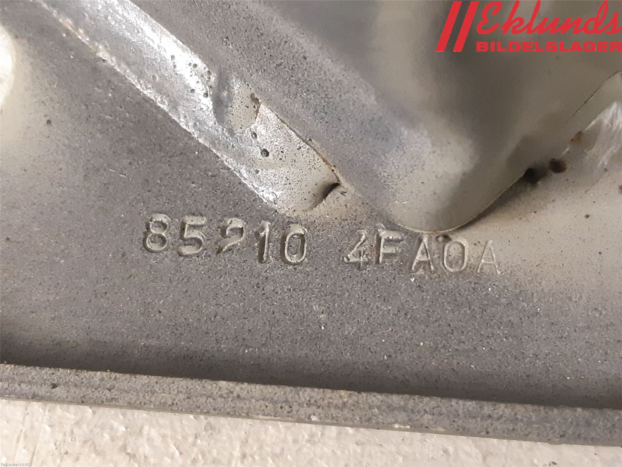 Nissan QASHQAI 14-17 Stötfångarbärjärn Bak