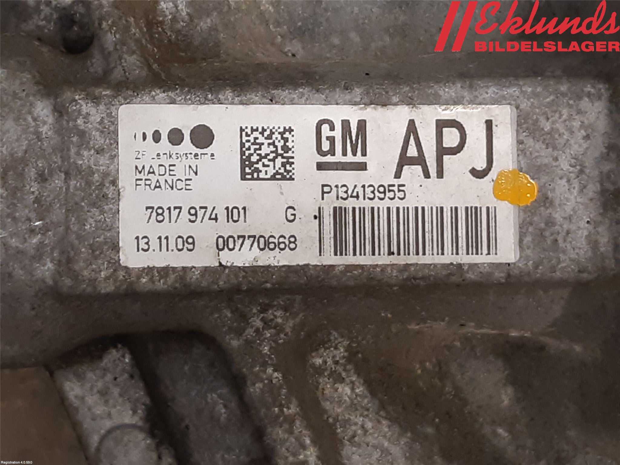 Opel ASTRA J 10-15 Styrväxel Servo -Snäcka