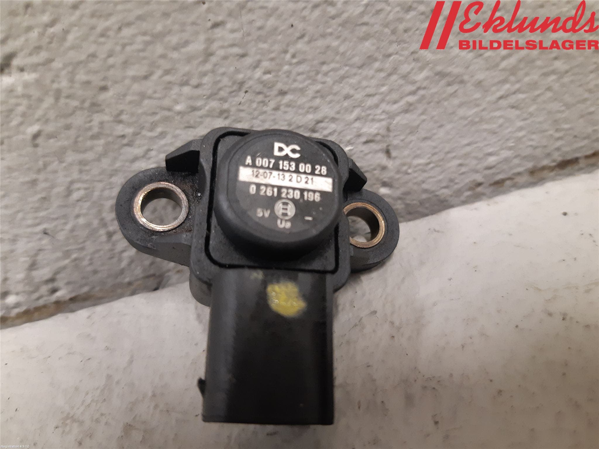 Mercedes-Benz MB SPRINTER (W906) 06-18 Givare Laddluftstryck