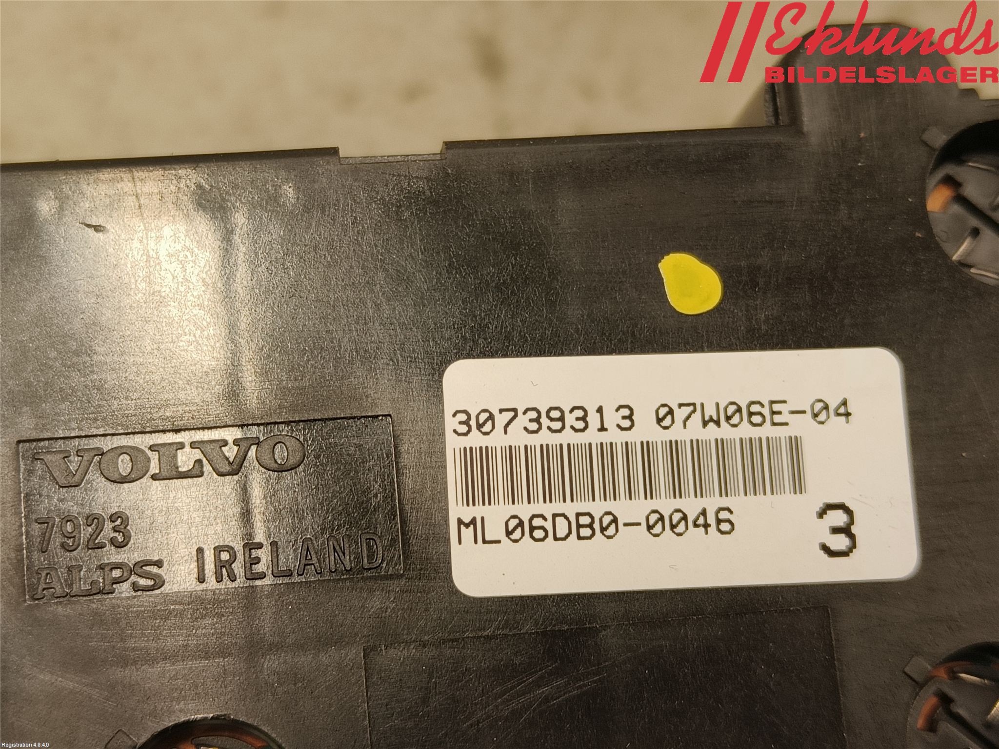 Volvo V70 05-08 Strömställare Ljus