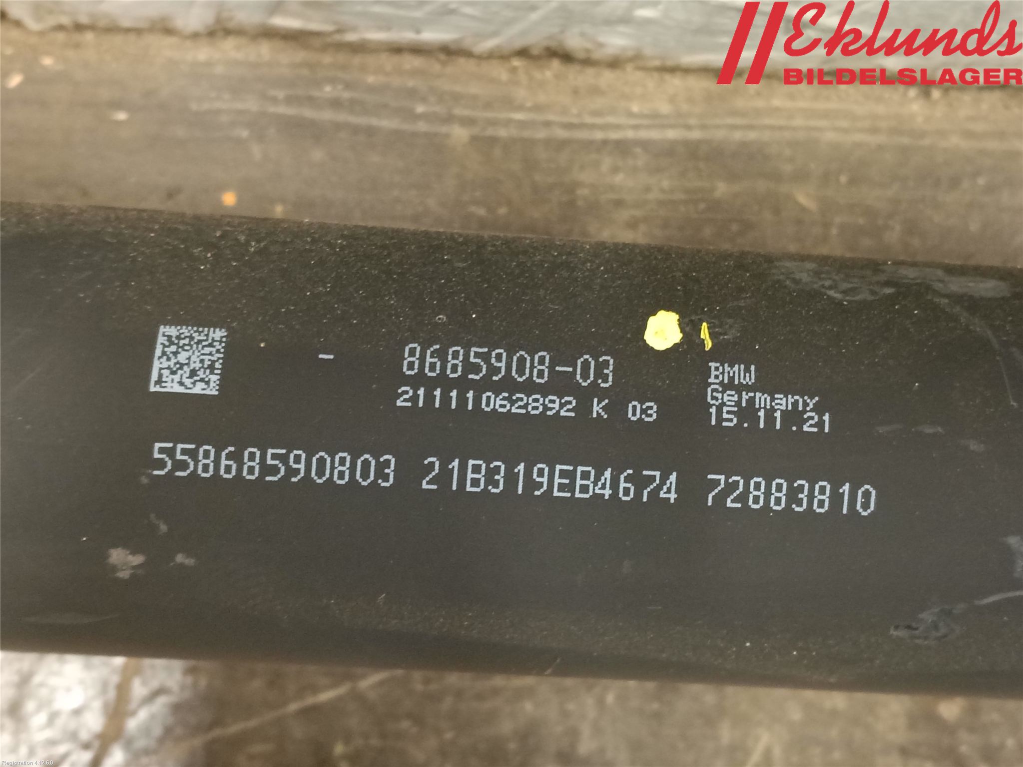 BMW 5 G30/G31/F90 17-23 Mellanaxel Komp