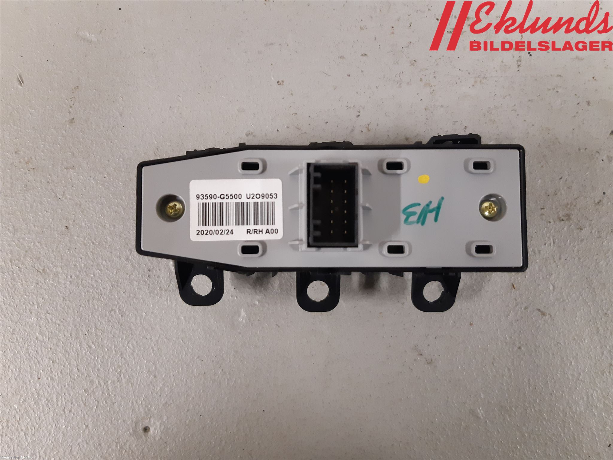 Kia NIRO (DE) 17-22 Strömställare Elhiss