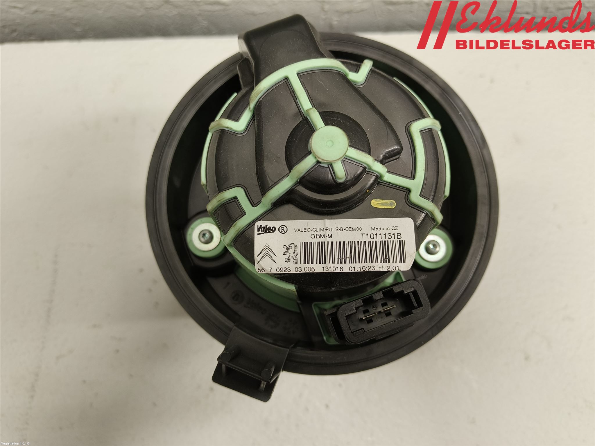 Citroen DS 4 CROSSBACK 16-18 Värmefläkt