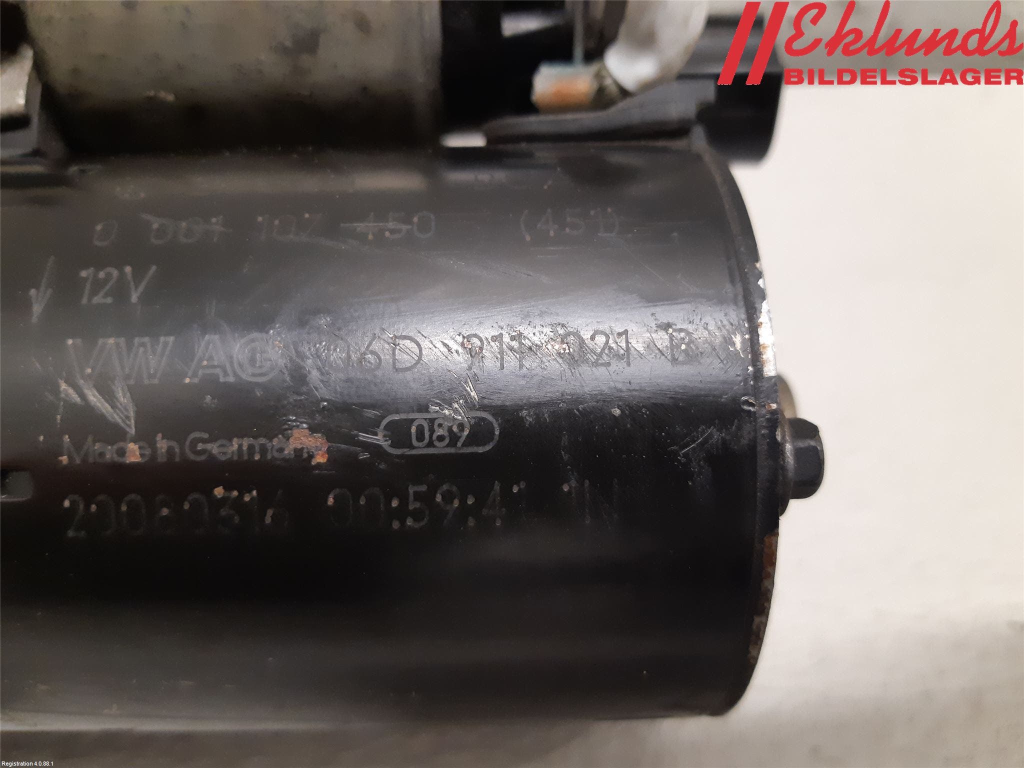 Audi A4/S4 08-11 Startmotor