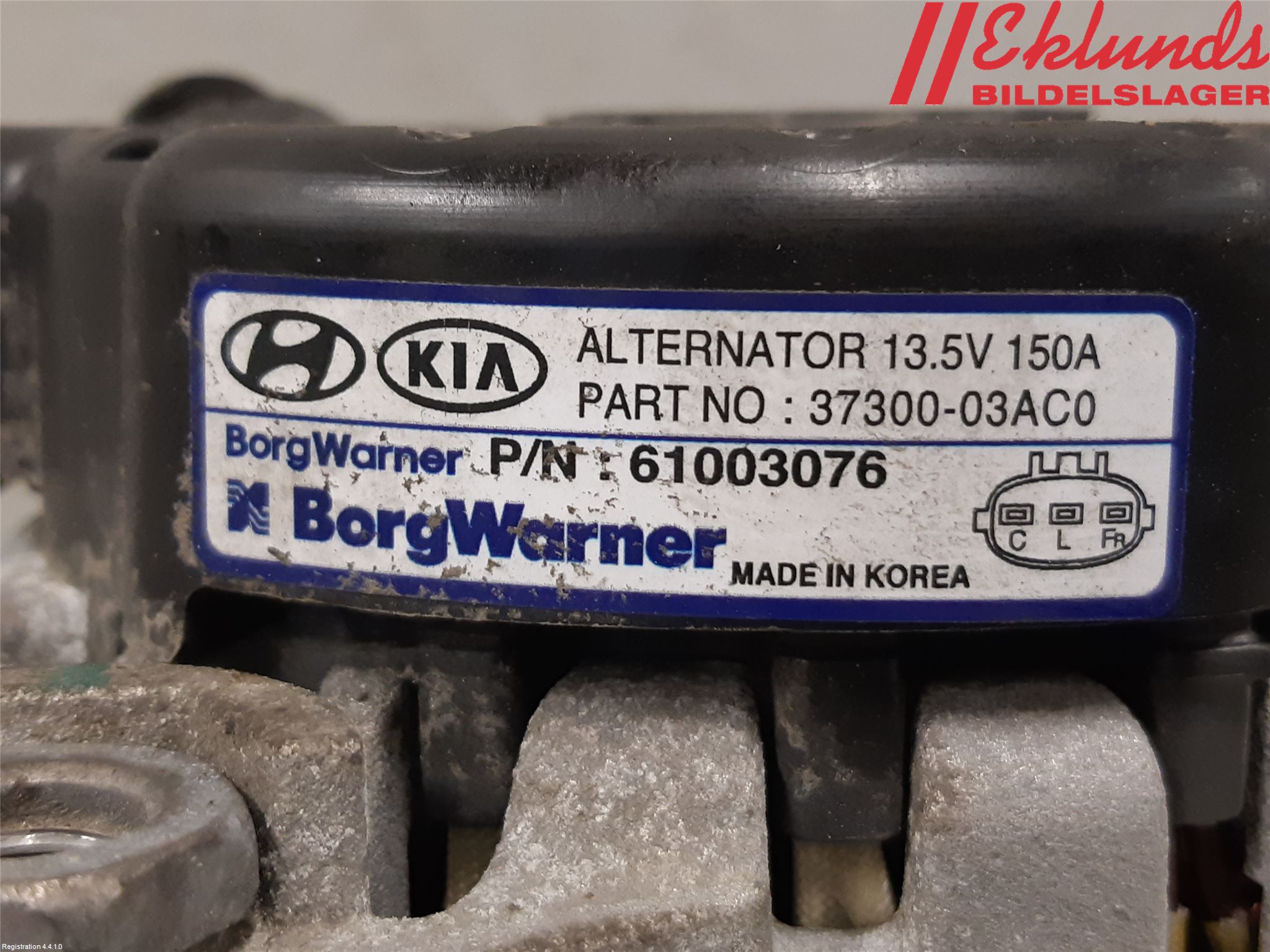 Kia CEED/CEED SW 19- Generator