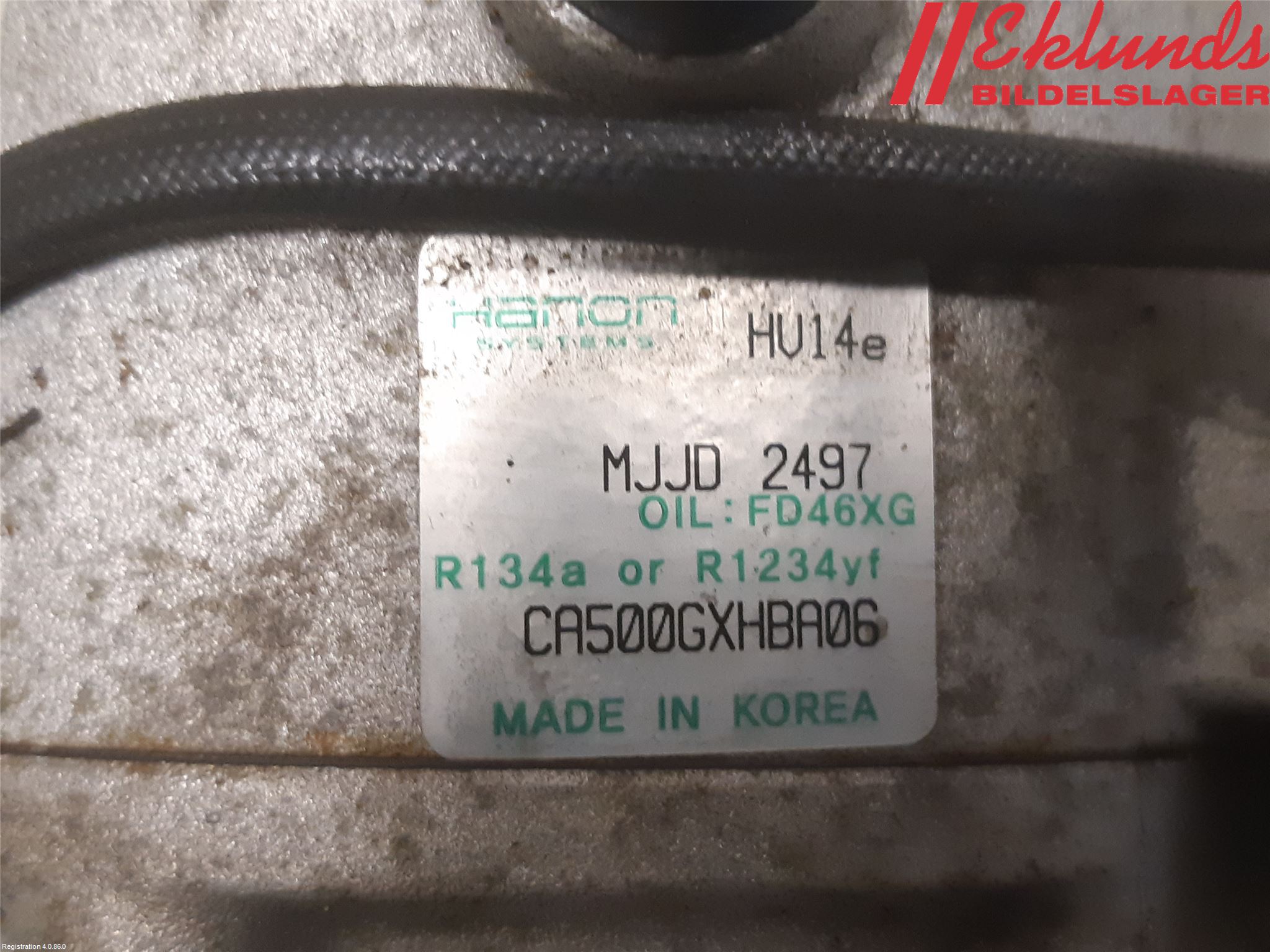 Kia STINGER 18- Ac Kompressor