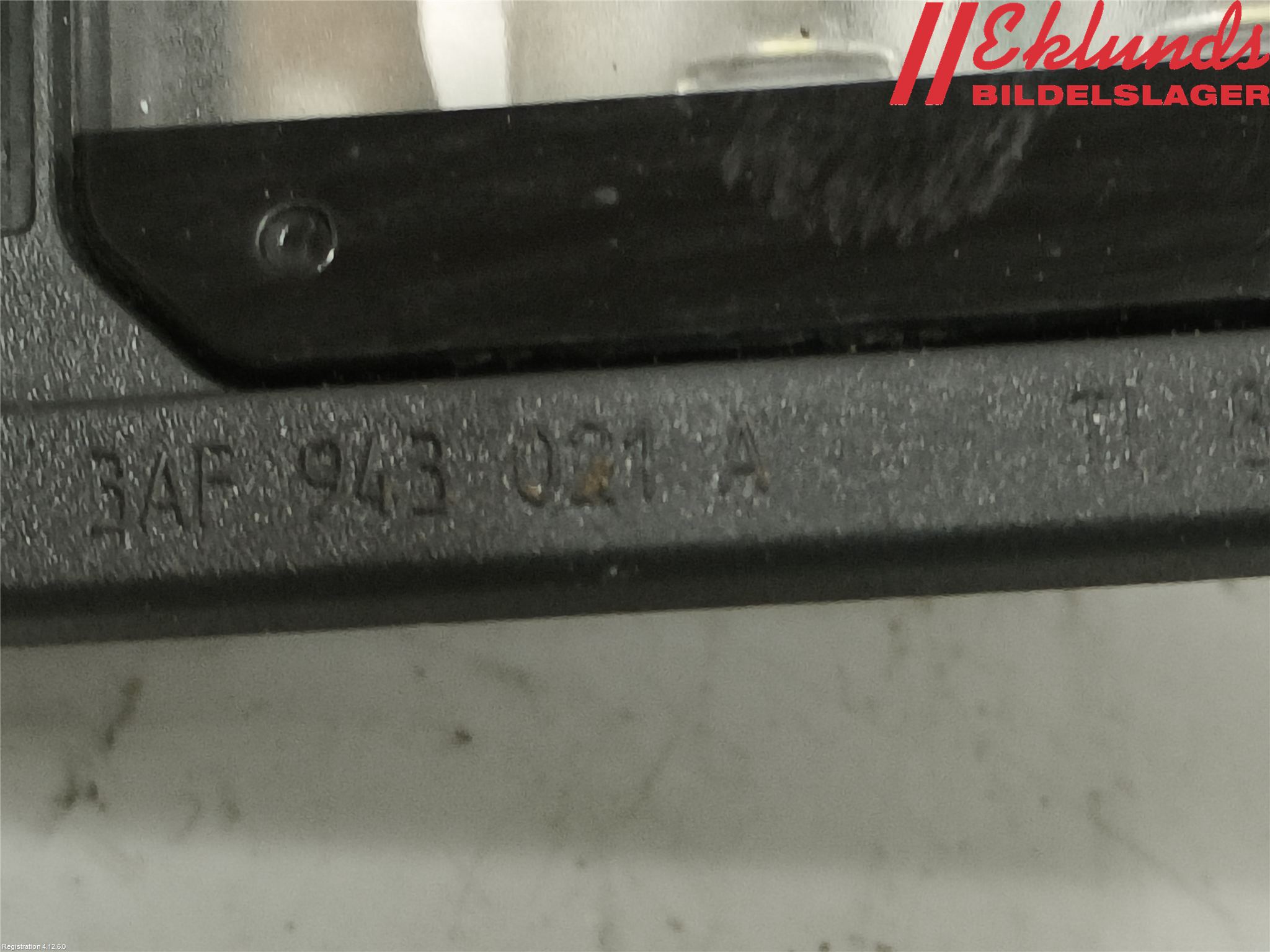 Volkswagen VW PASSAT 11-14 Skylt Belysning