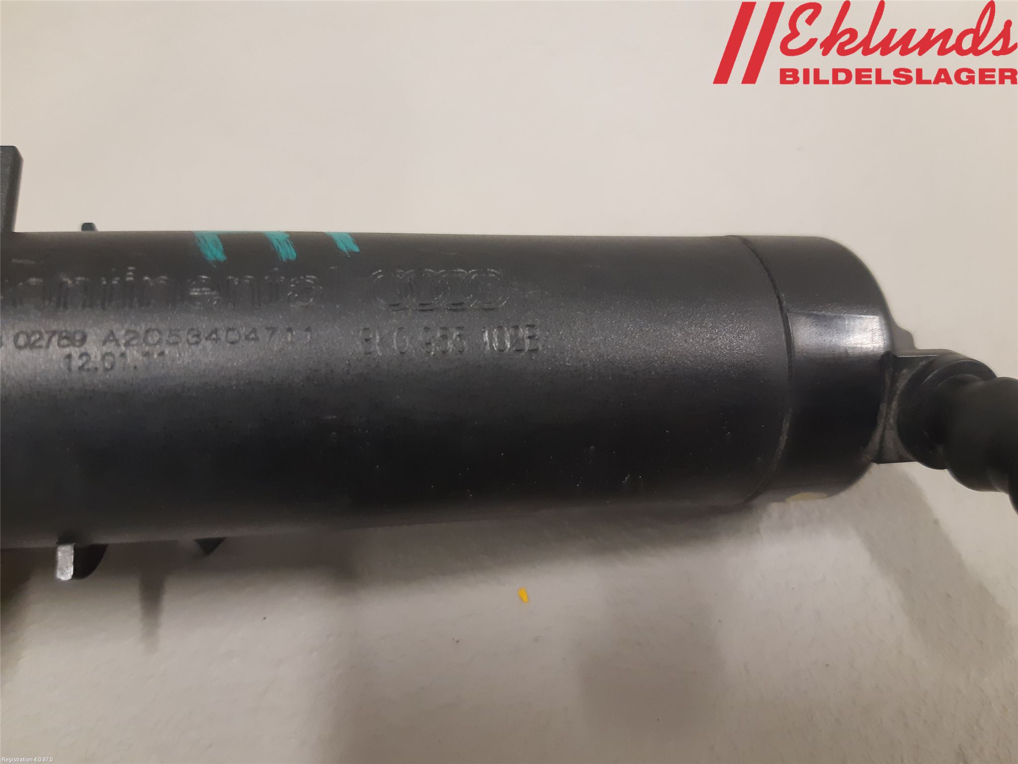 Audi A4/S4 08-11 Spolarmunstycke Strålkastare