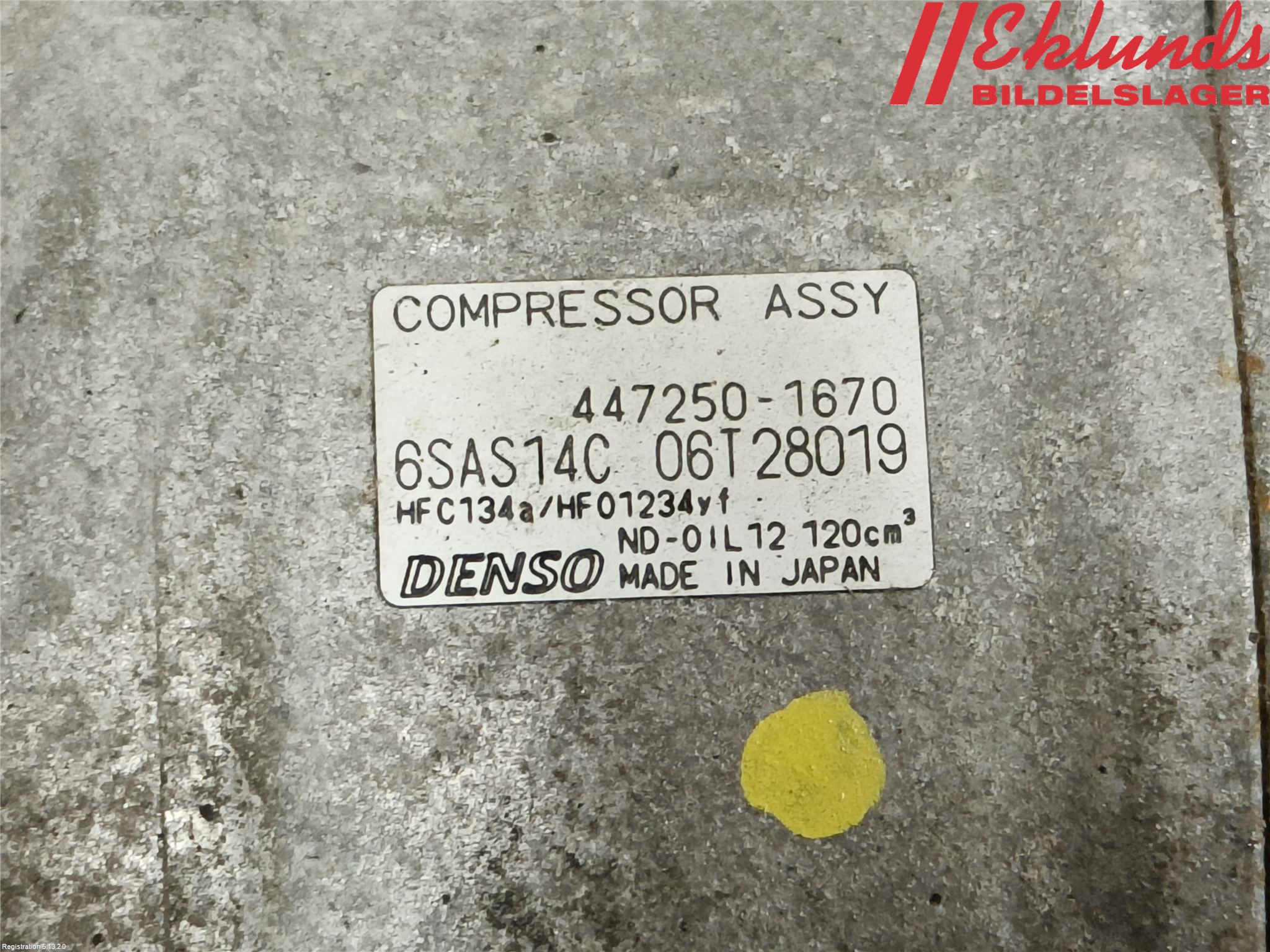 Mercedes-Benz MB A-KLASS (W176) 13-18 Ac Kompressor