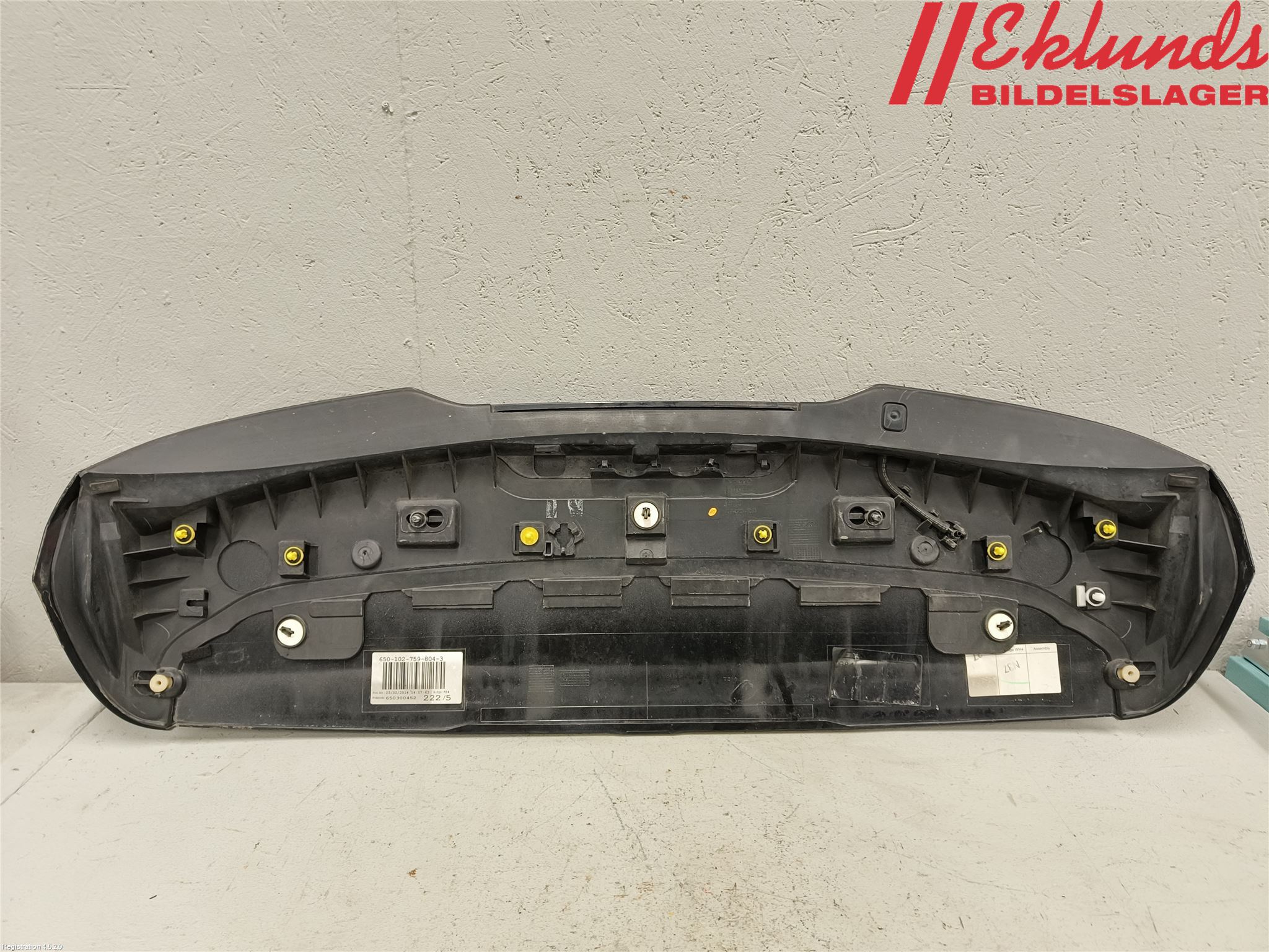 Volvo V40 12-19 Spoiler Baklucka