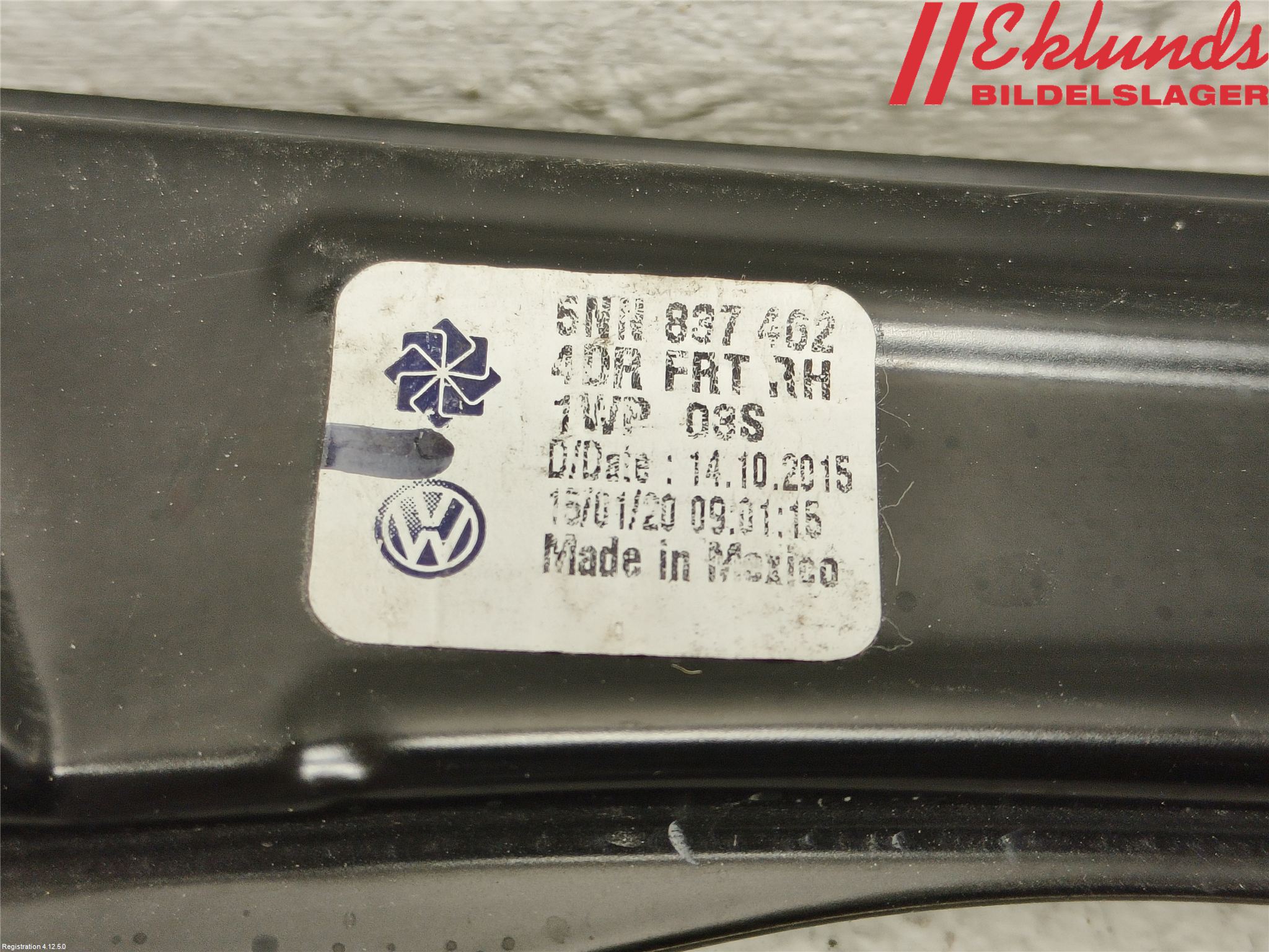 Volkswagen VW TIGUAN ALLSPACE 18- Fönsterhissmekanism