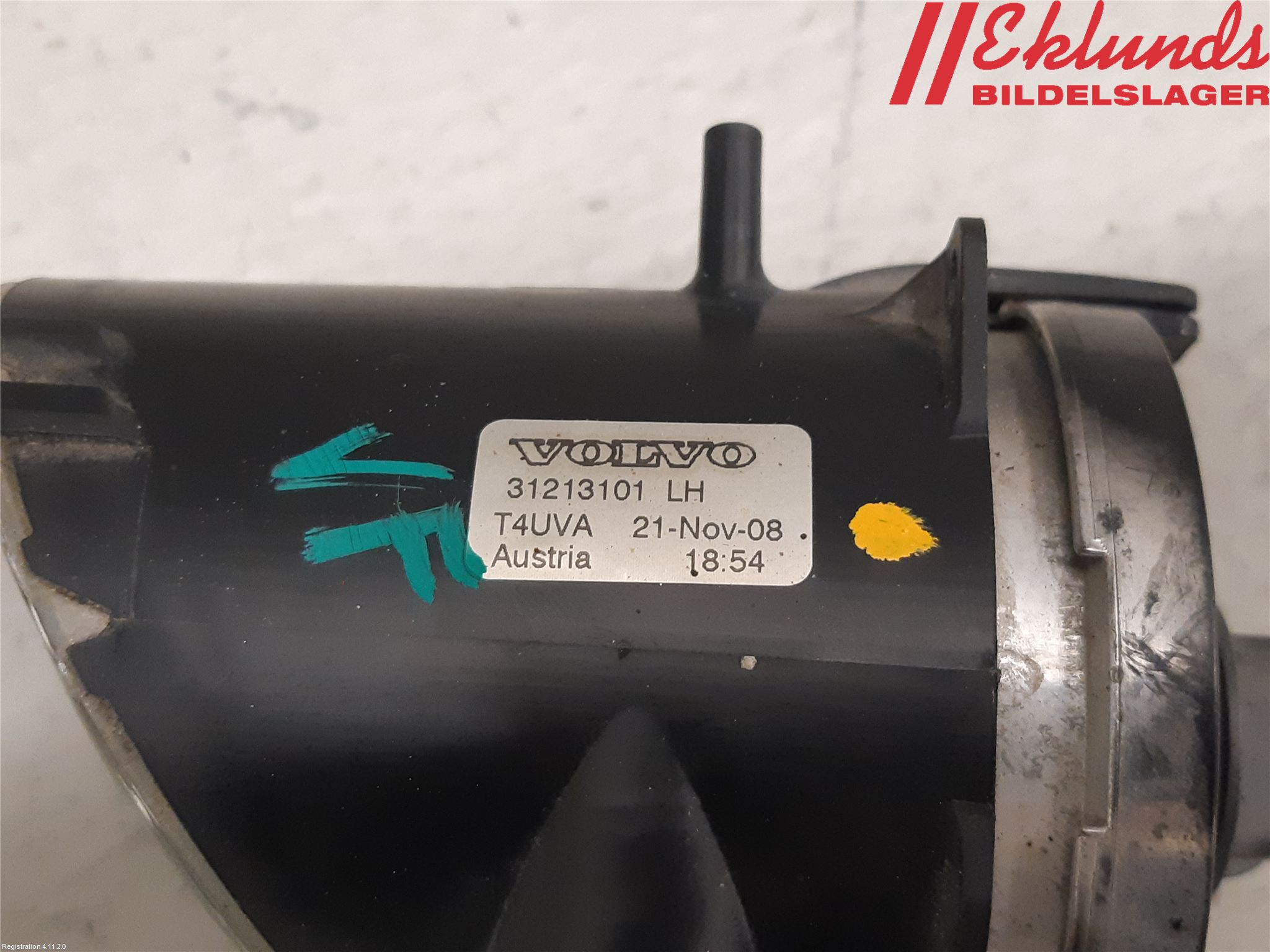 Volvo V70 08-13 Dimljus-Varselljus Fram