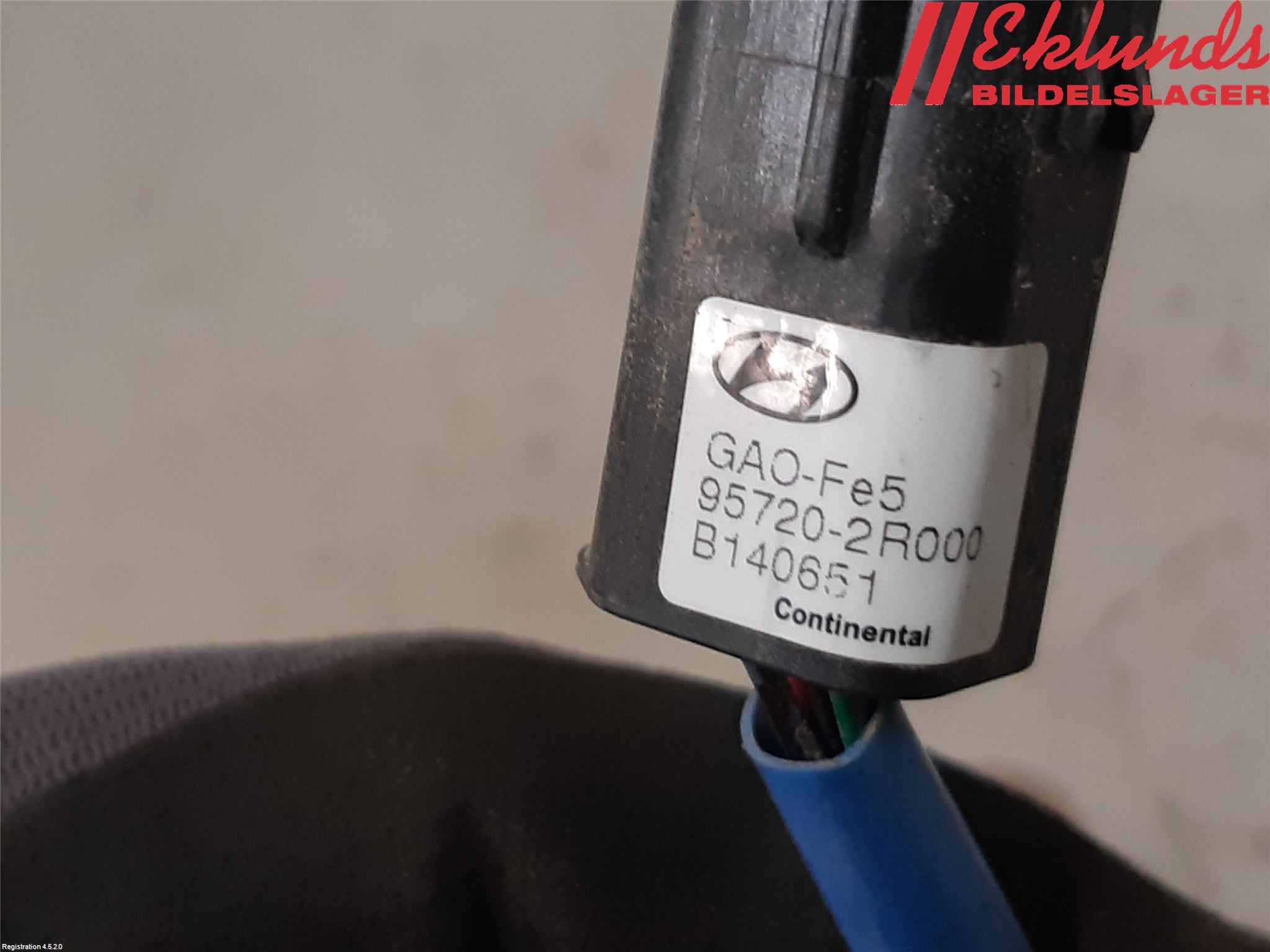 Hyundai i30 FD 07-12 Parkeringshjälp Backsensor