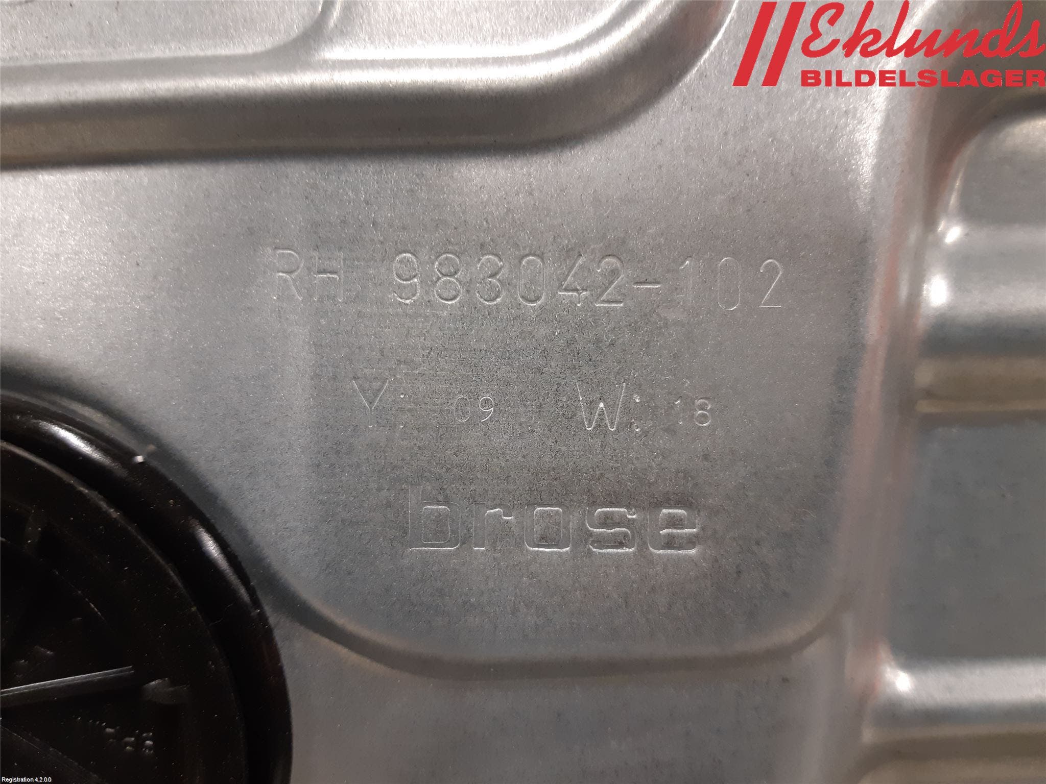 Volvo S80 07-13 Fönsterhiss El Kompl