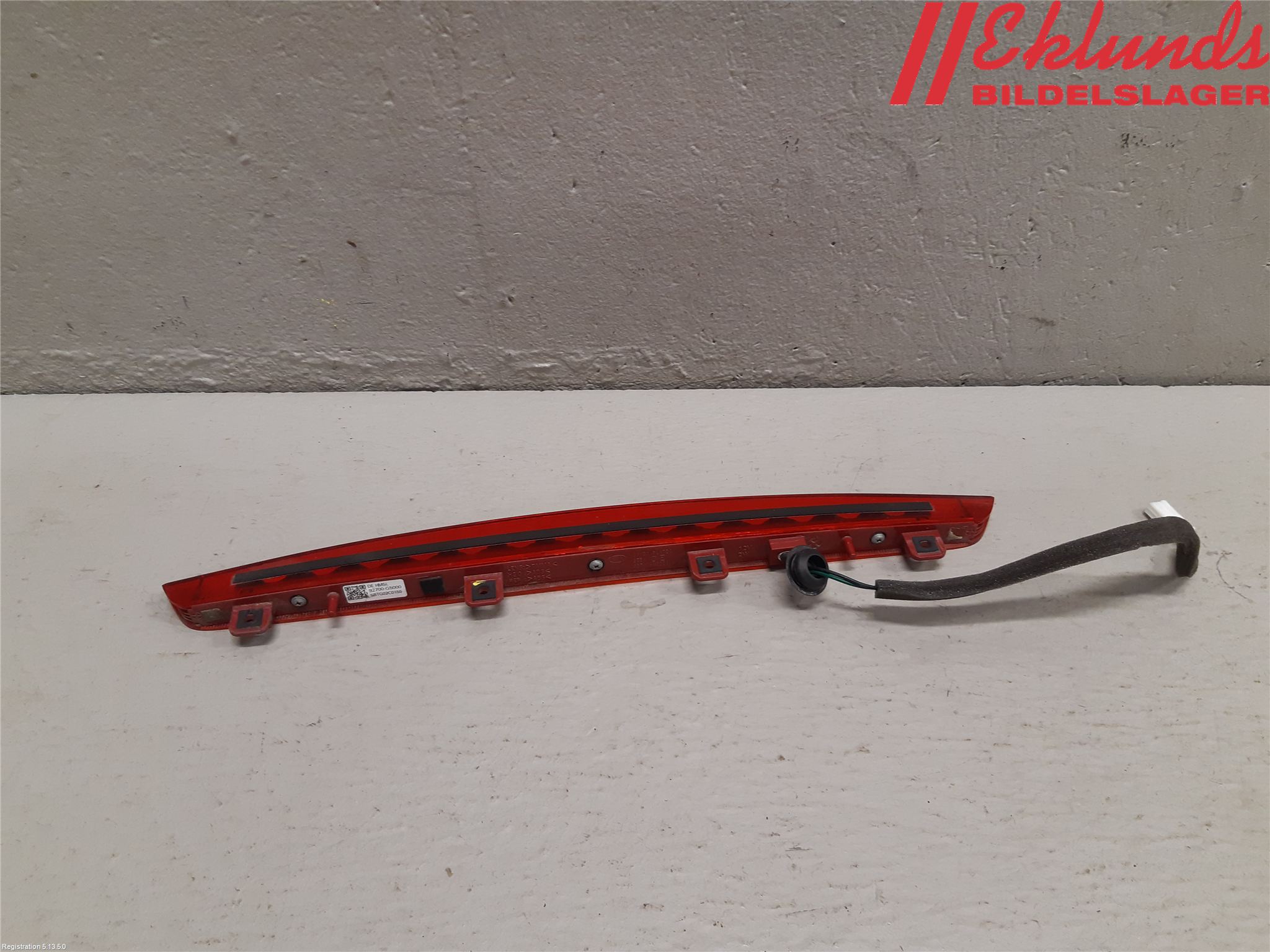 Kia NIRO (DE) 17-22 Bromsljus Bakruta