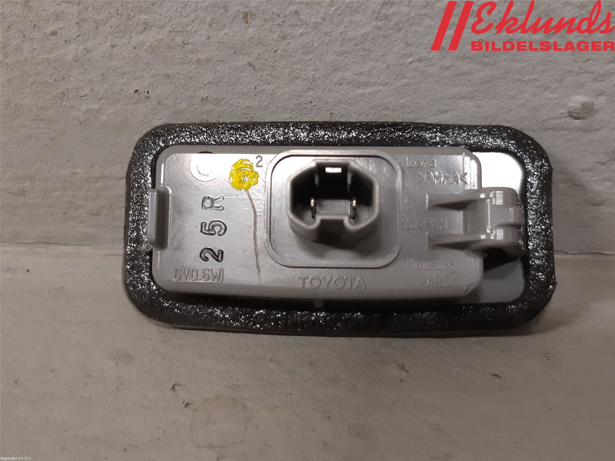 Lexus GS 300/430/450H 05-12 Skylt Belysning