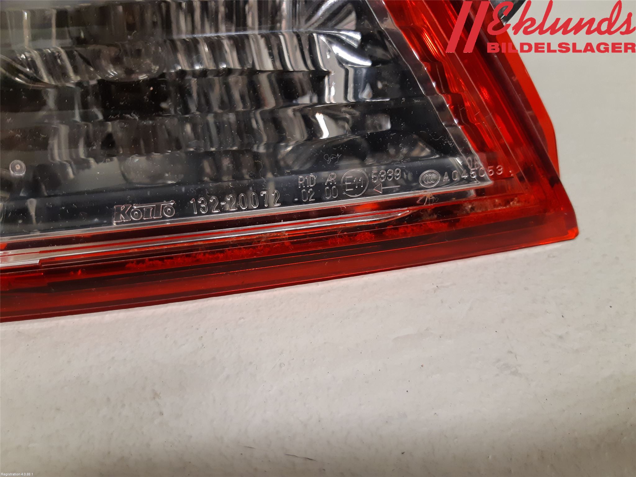 Subaru OUTBACK 10-15 Bakljus Lucka Vä