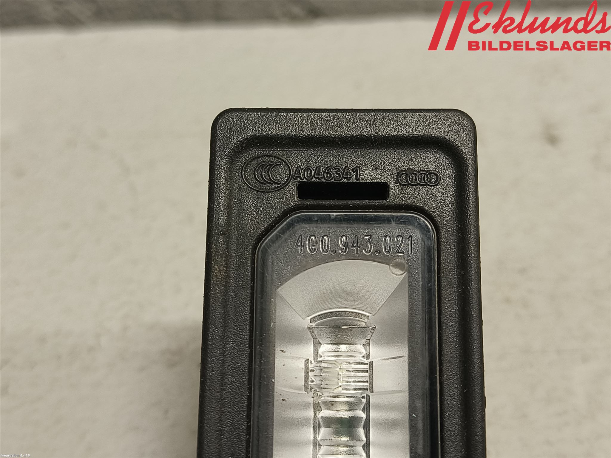 Audi A4 12-15 Skylt Belysning