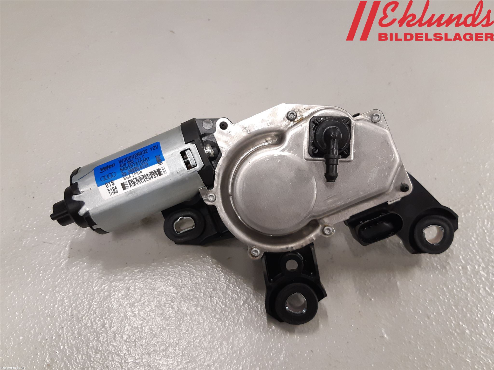 Audi A6 ALLROAD 12-18 Torkarmotor Baklucka