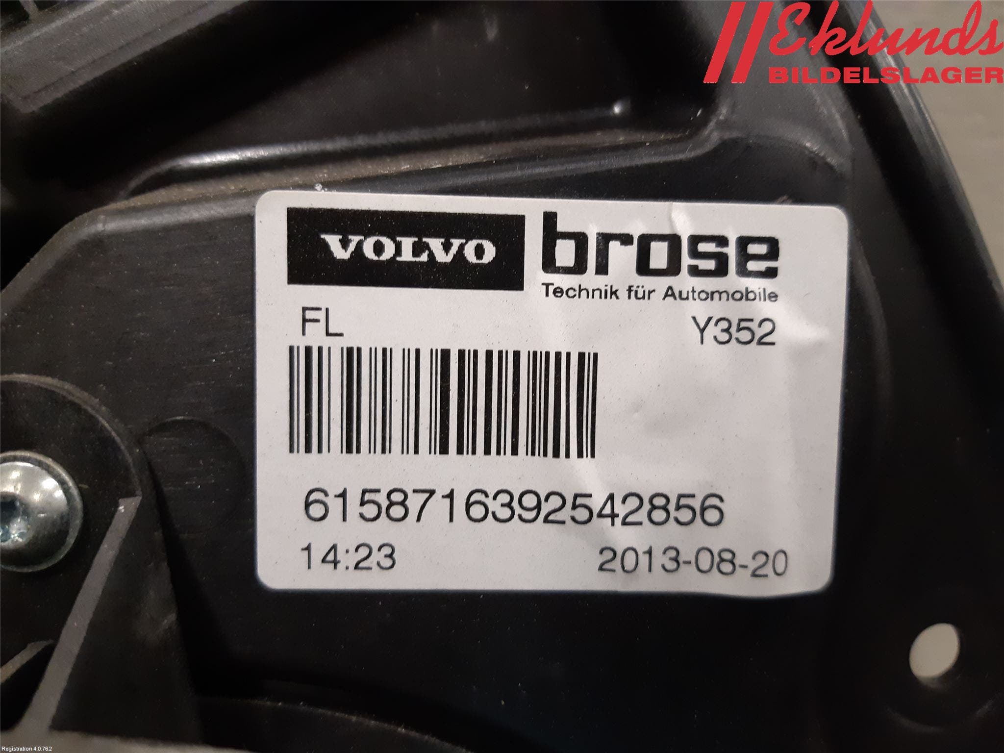 Volvo V60 11-13 Fönsterhiss El Kompl