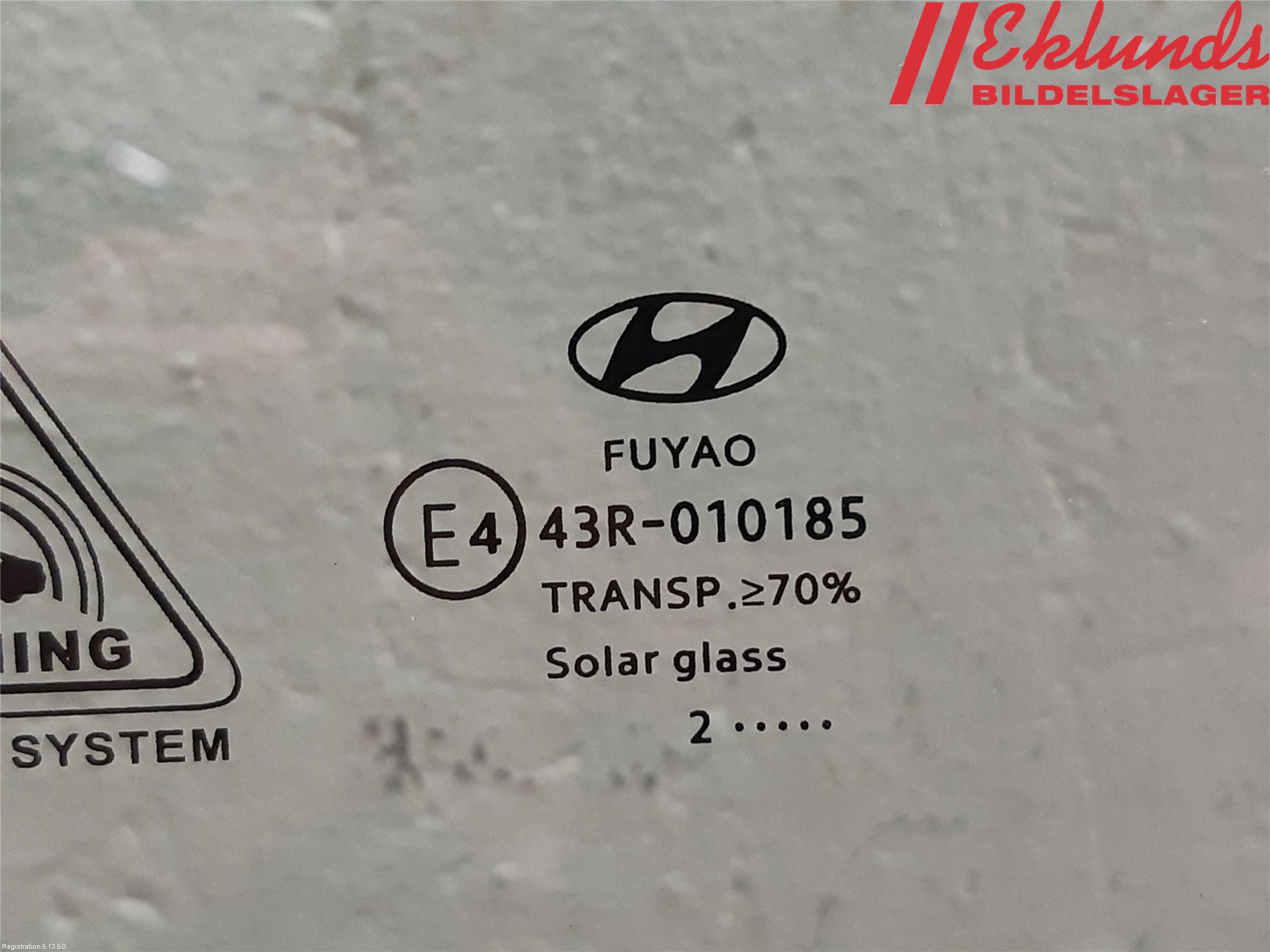 Hyundai TUCSON 05- Dörruta Fram Vänster
