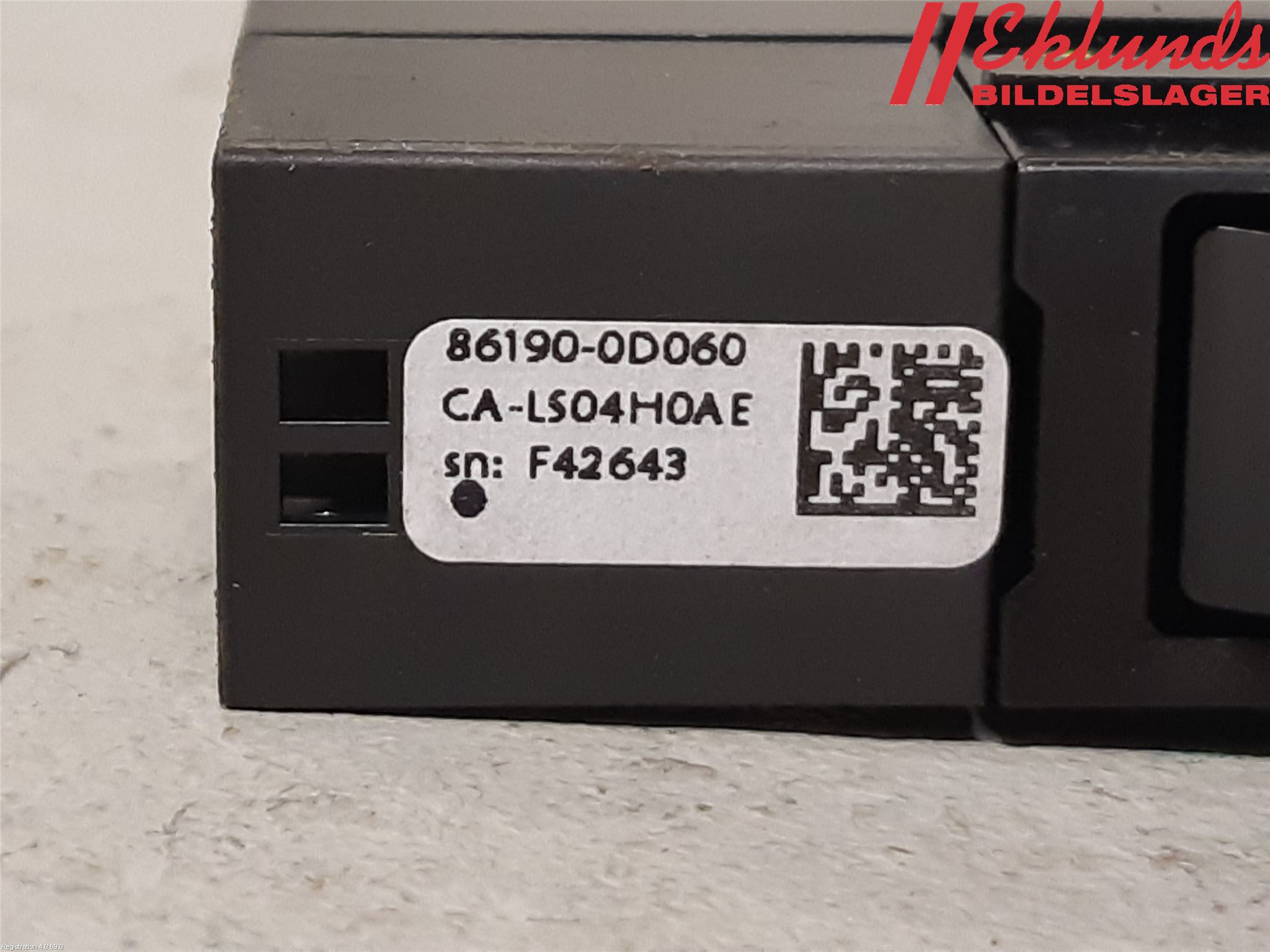 Toyota YARIS XP130 15-20 Usb Connection