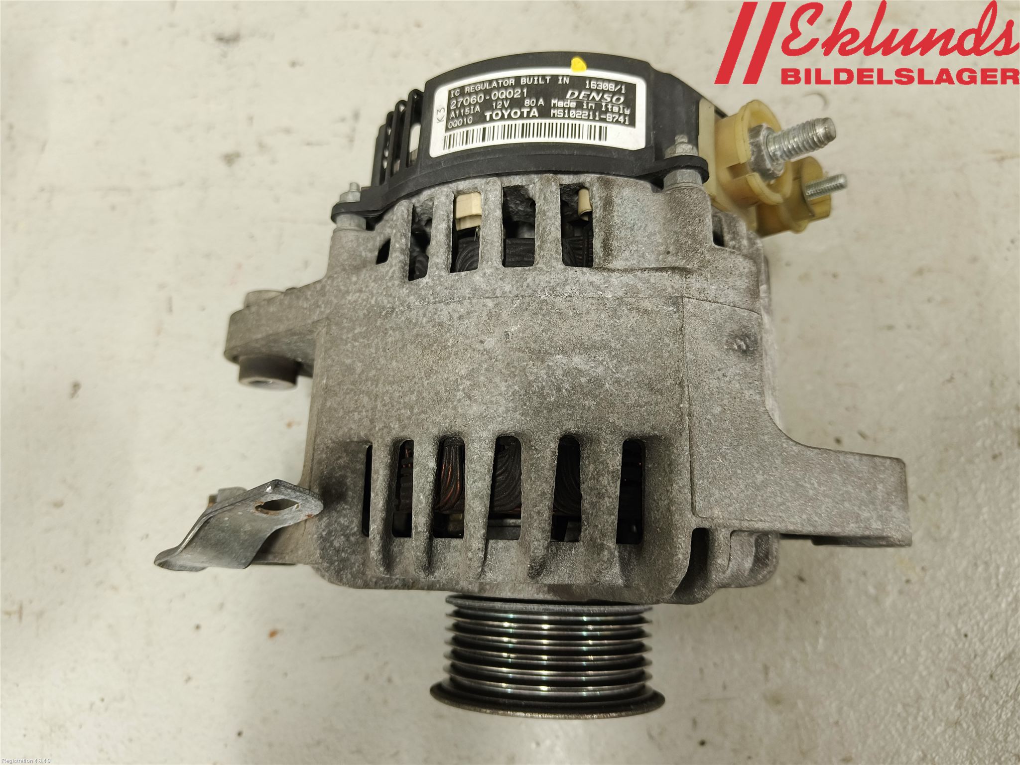 Toyota AYGO 06-14 Generator