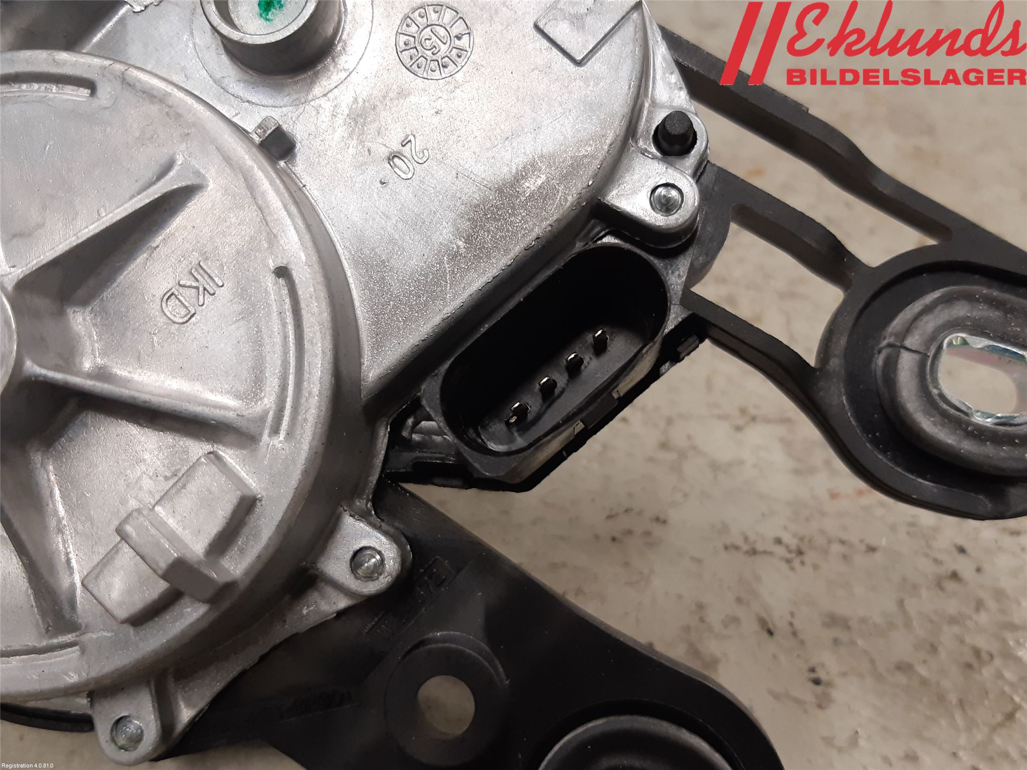 Volkswagen VW PASSAT 15-19 Torkarmotor Baklucka