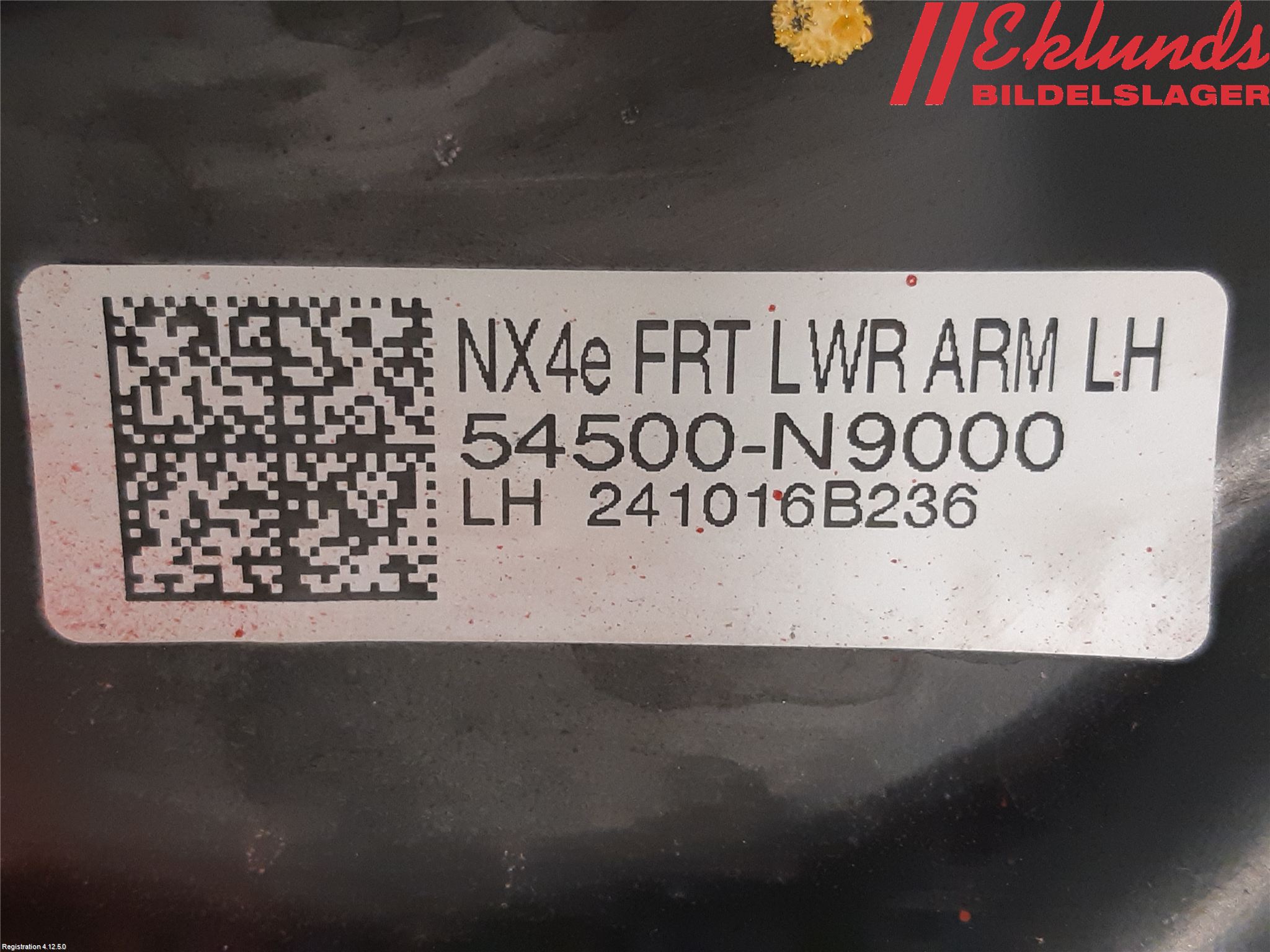 Hyundai TUCSON 05- Bärarm Fram Undre Vä