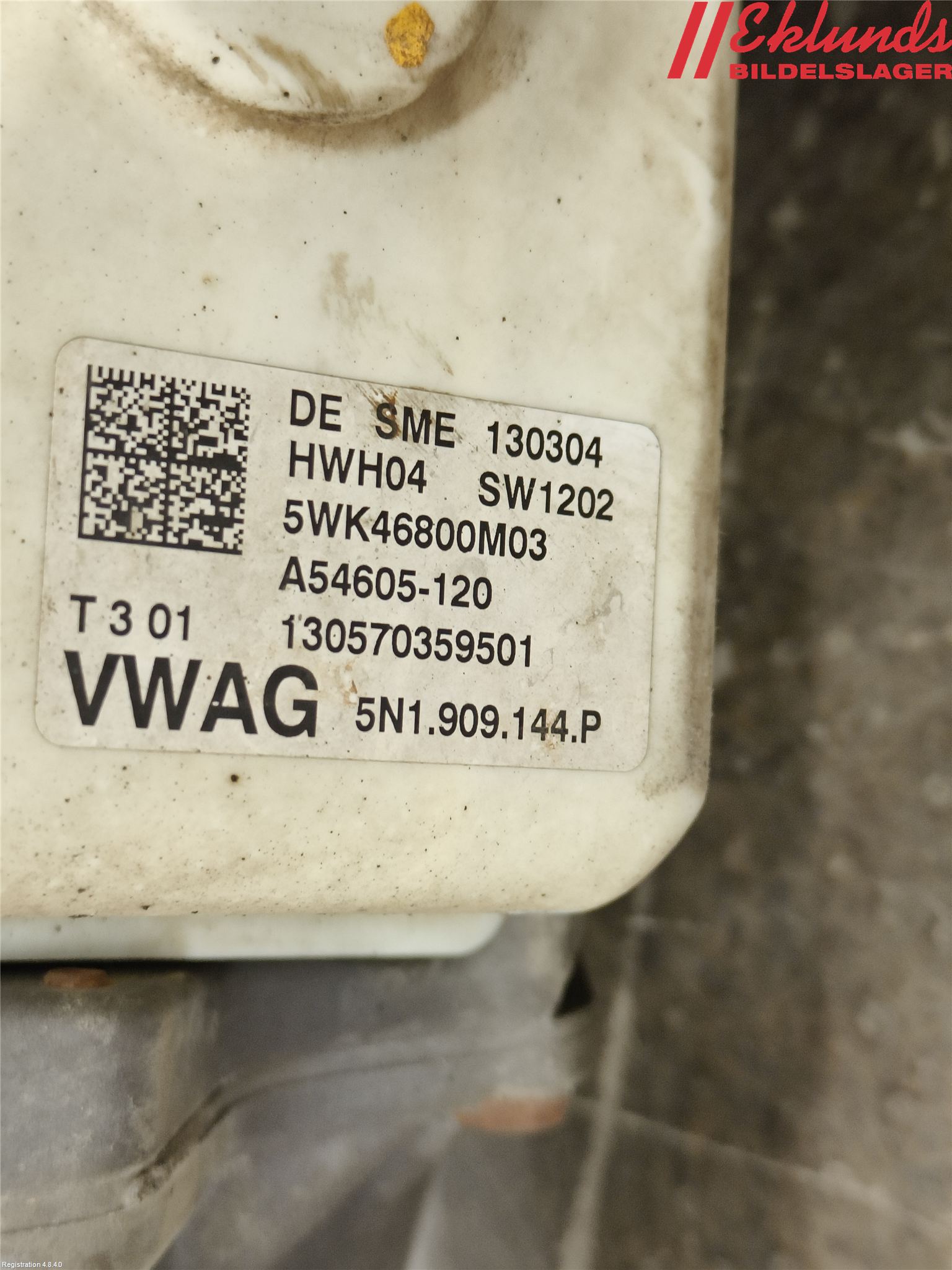 Volkswagen VW PASSAT 11-14 Styrväxel-Snäcka Elektrisk