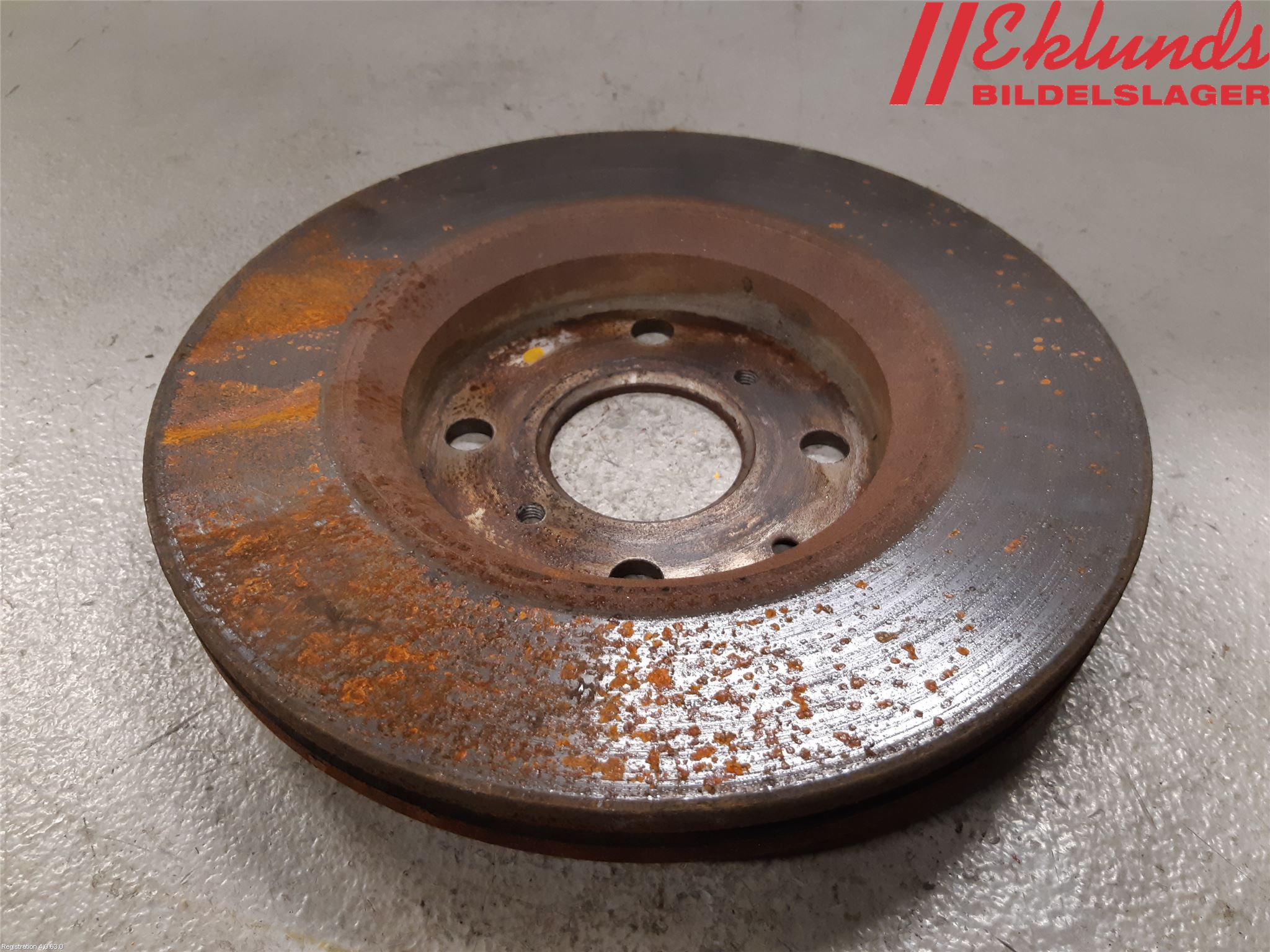 Citroen C1 06-13 Bromsskiva Fram