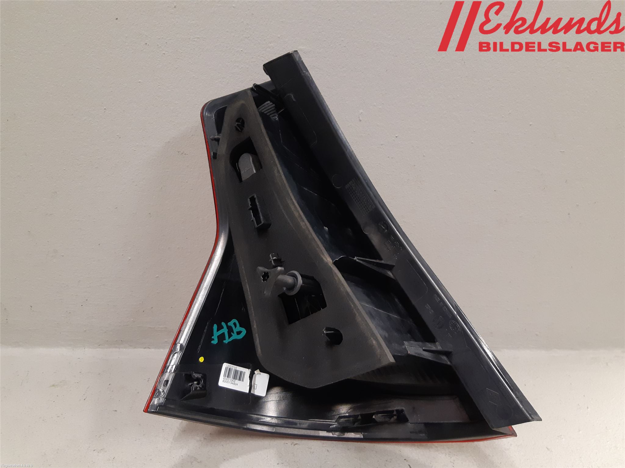 Dacia SANDERO 09-13 Bakljus Höger