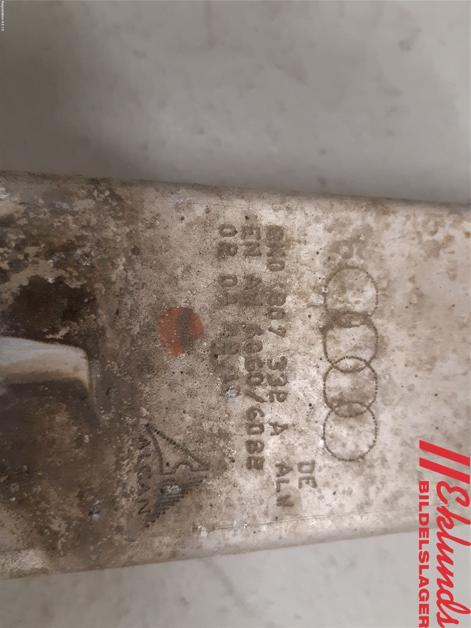 Audi A4/S4 08-11 Stötfångarbärjärn Bak