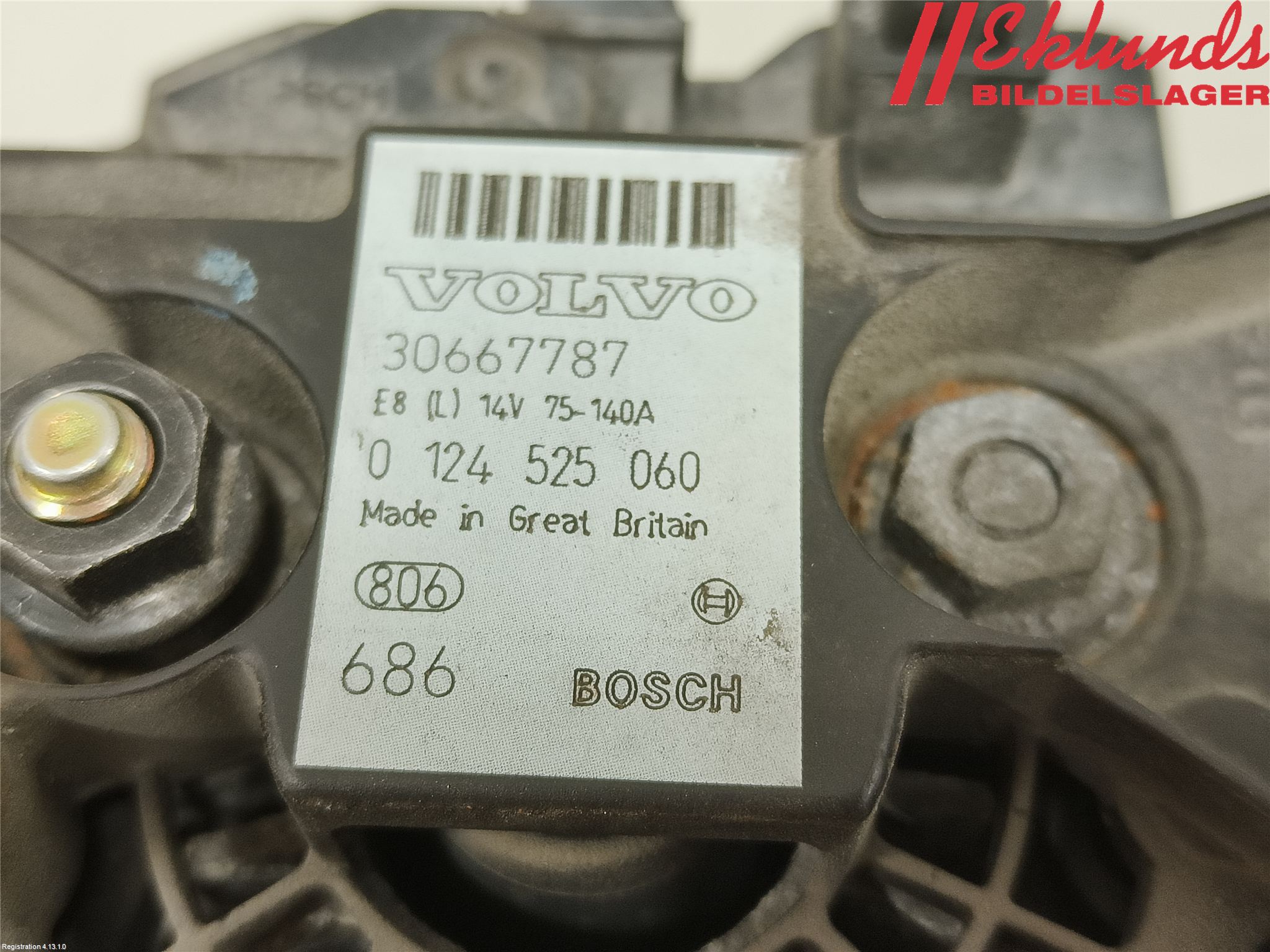Volvo V70 05-08 Generator