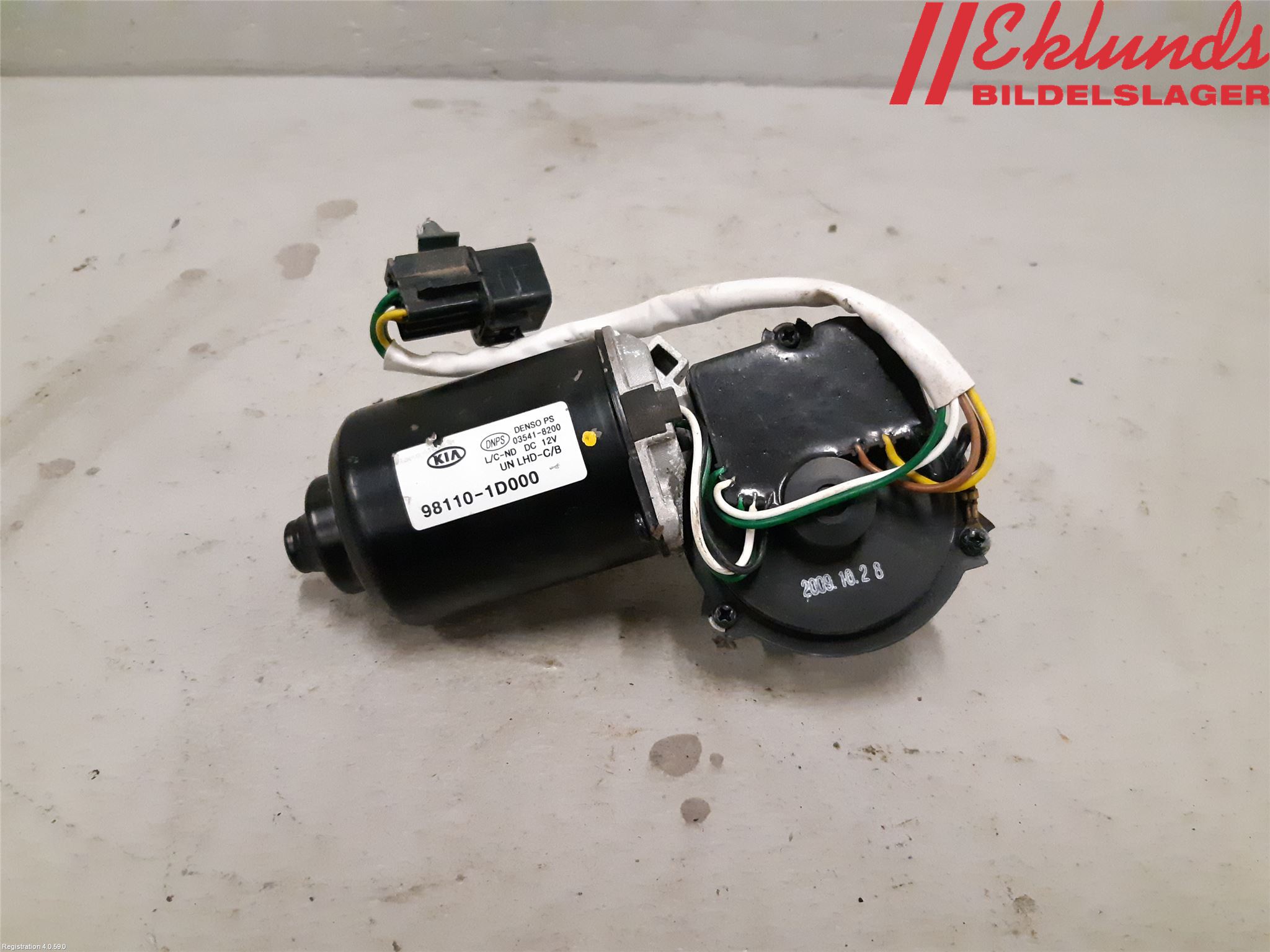 Kia CARENS II 07-12 Torkarmotor Vindruta