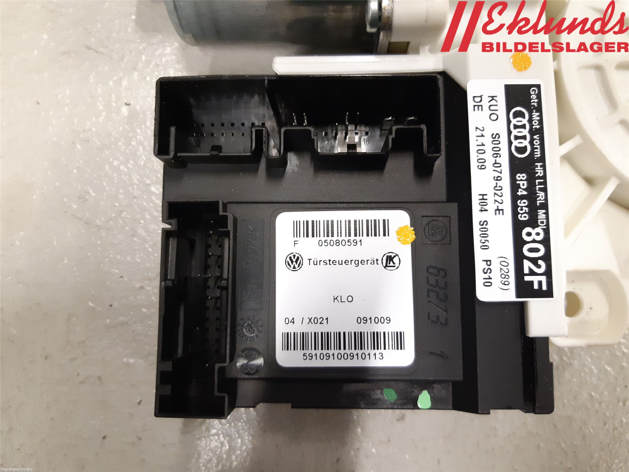 Audi A3/S3 05-13 Fönsterhissmotor