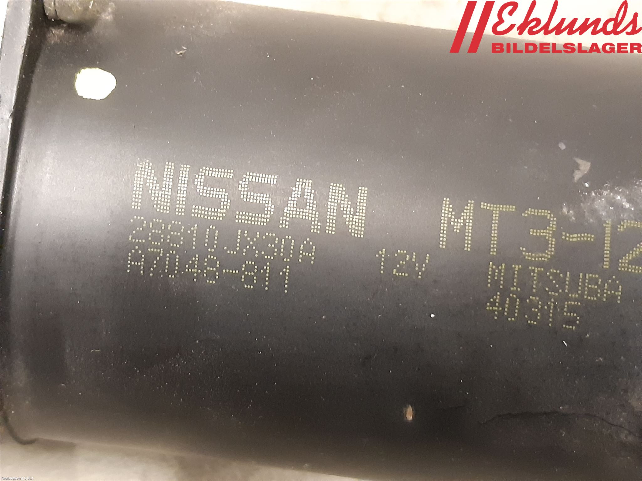 Nissan E-NV200/EVALIA Torkarmotor Vindruta