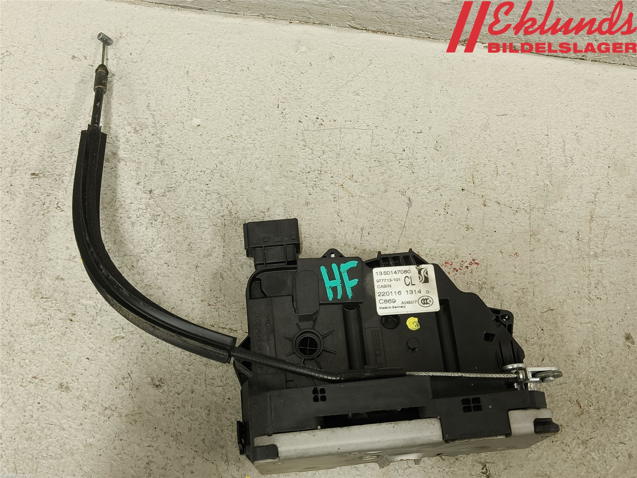 Peugeot BOXER/E-BOXER 15- Låskista-Dörrlås