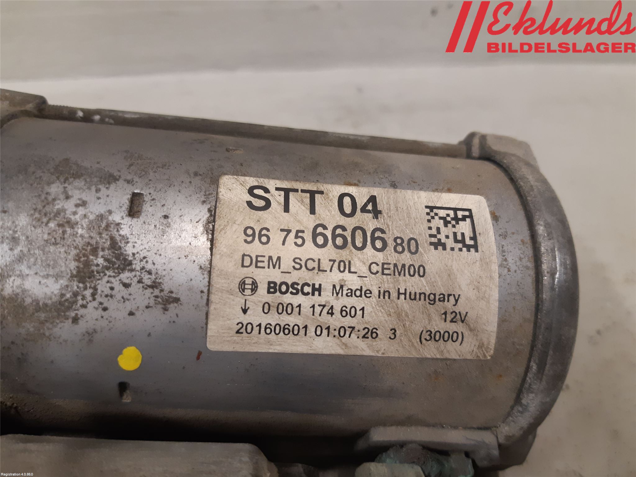 Toyota PROACE II 16- Startmotor Diesel