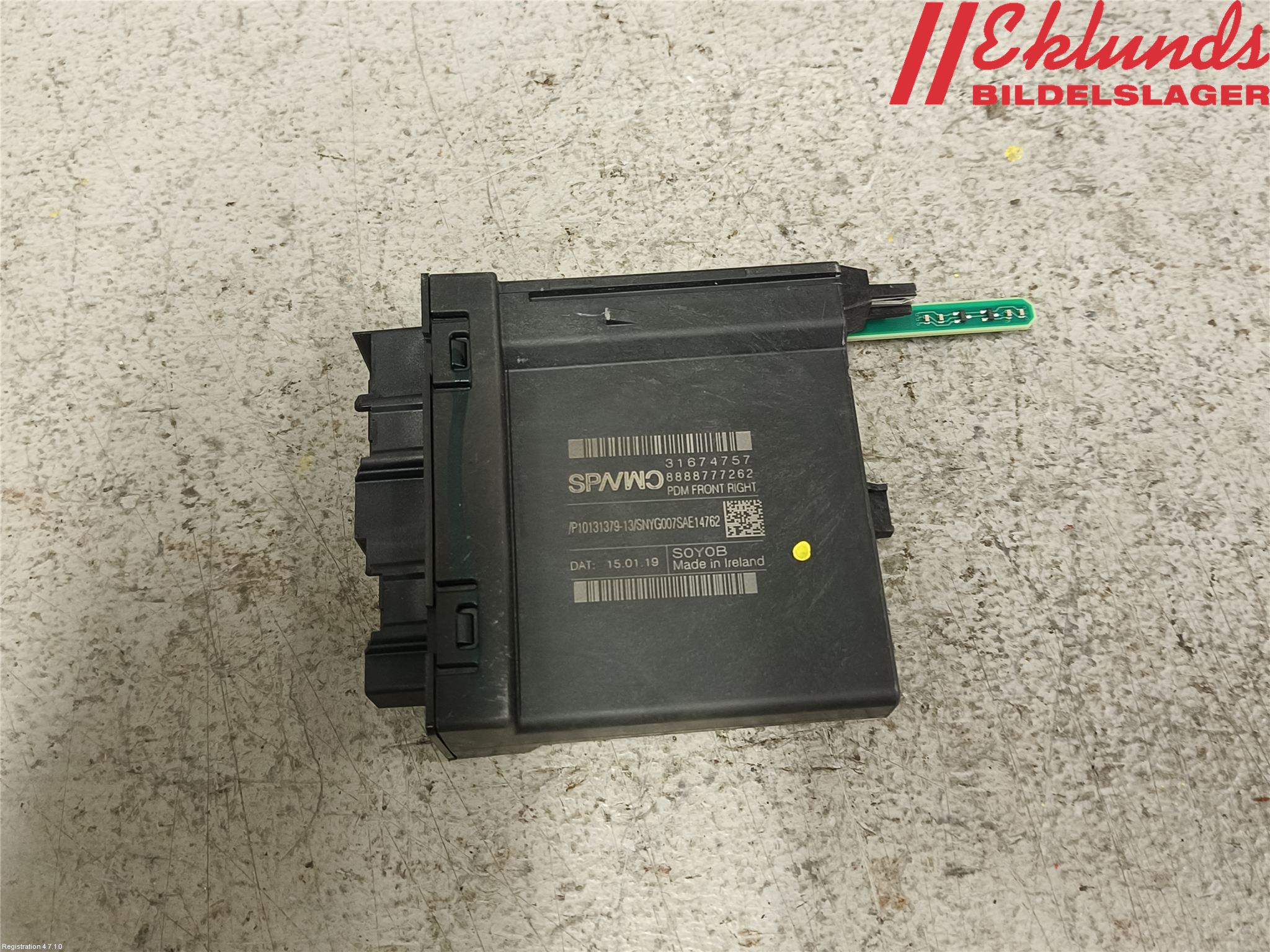 Volvo V90 CROSS COUNTRY 17->> Styrenhet Dörr