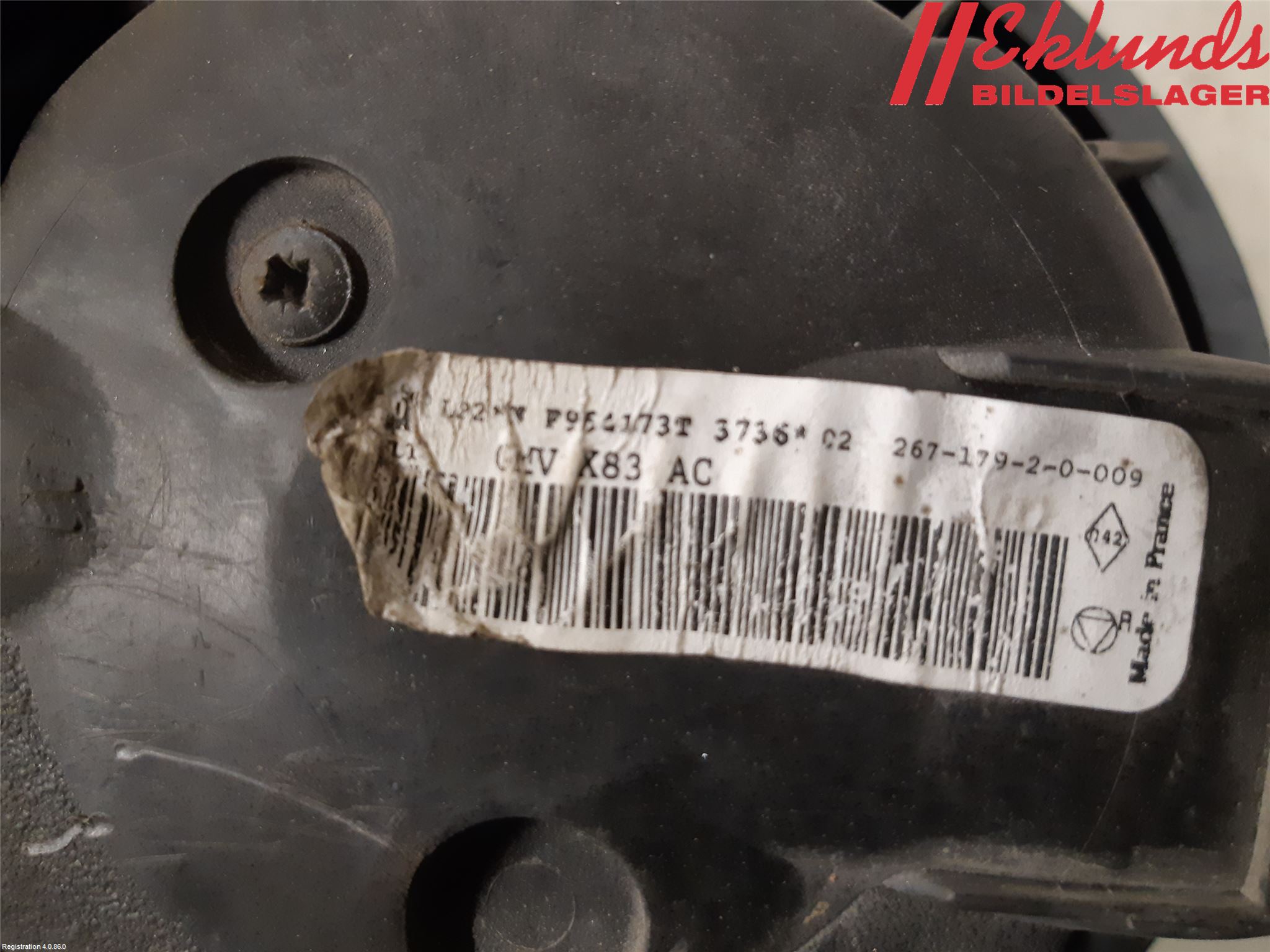 Renault TRAFIC   02-14 Ac Värmefläkt