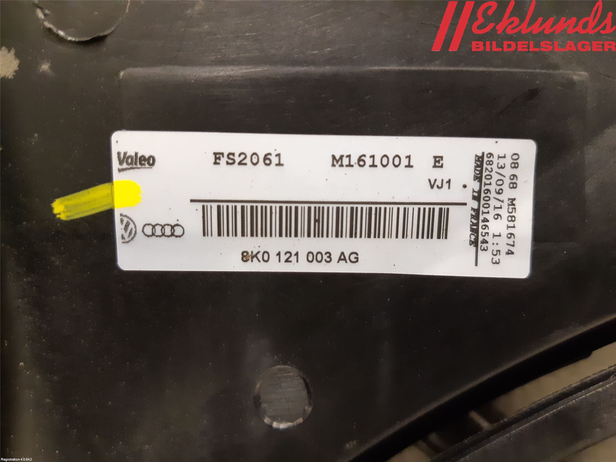 Audi A6/S6 4G 11-18 Kylfläkt El