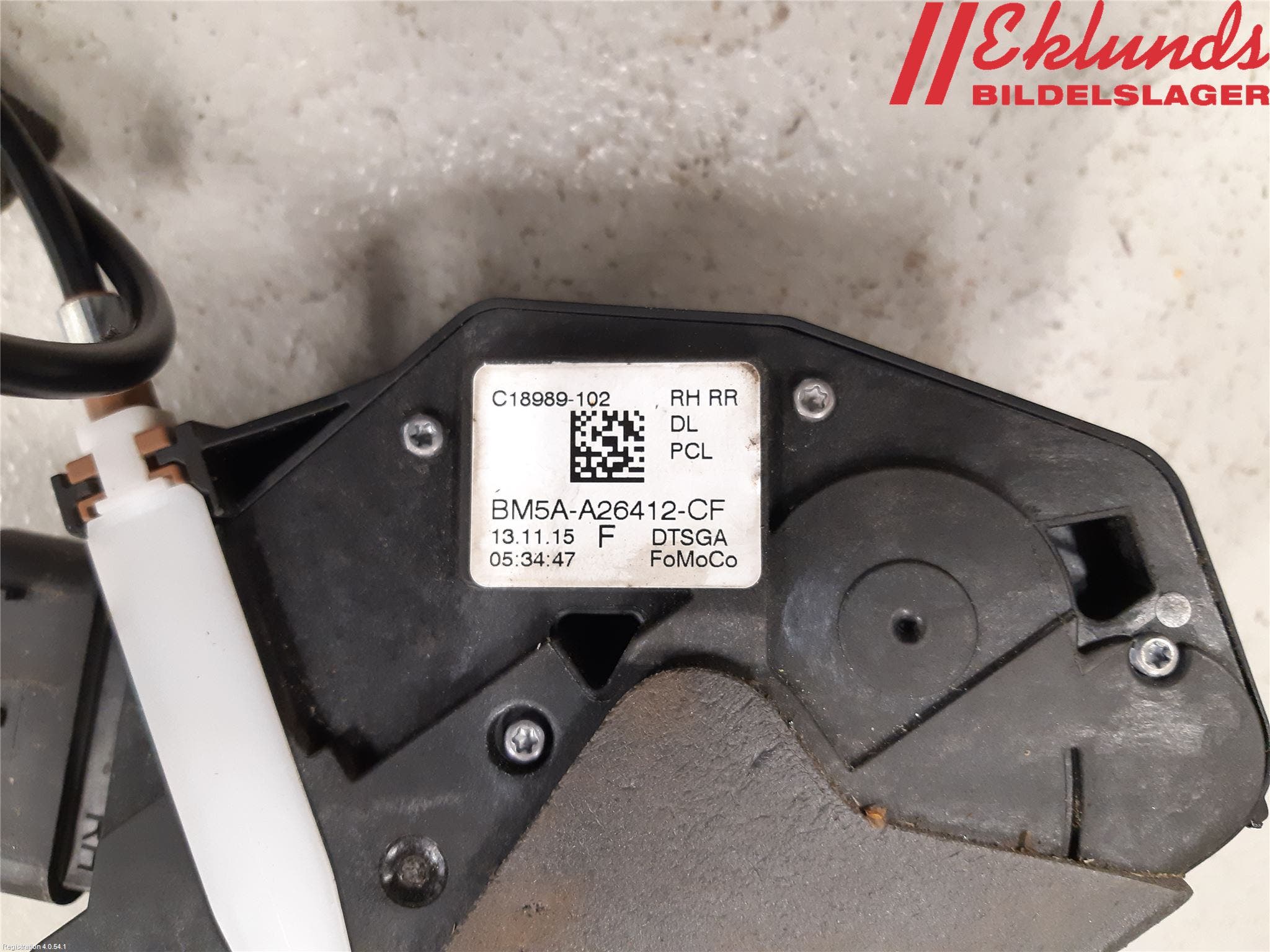 Ford MONDEO 15-22 Låskista-Dörrlås