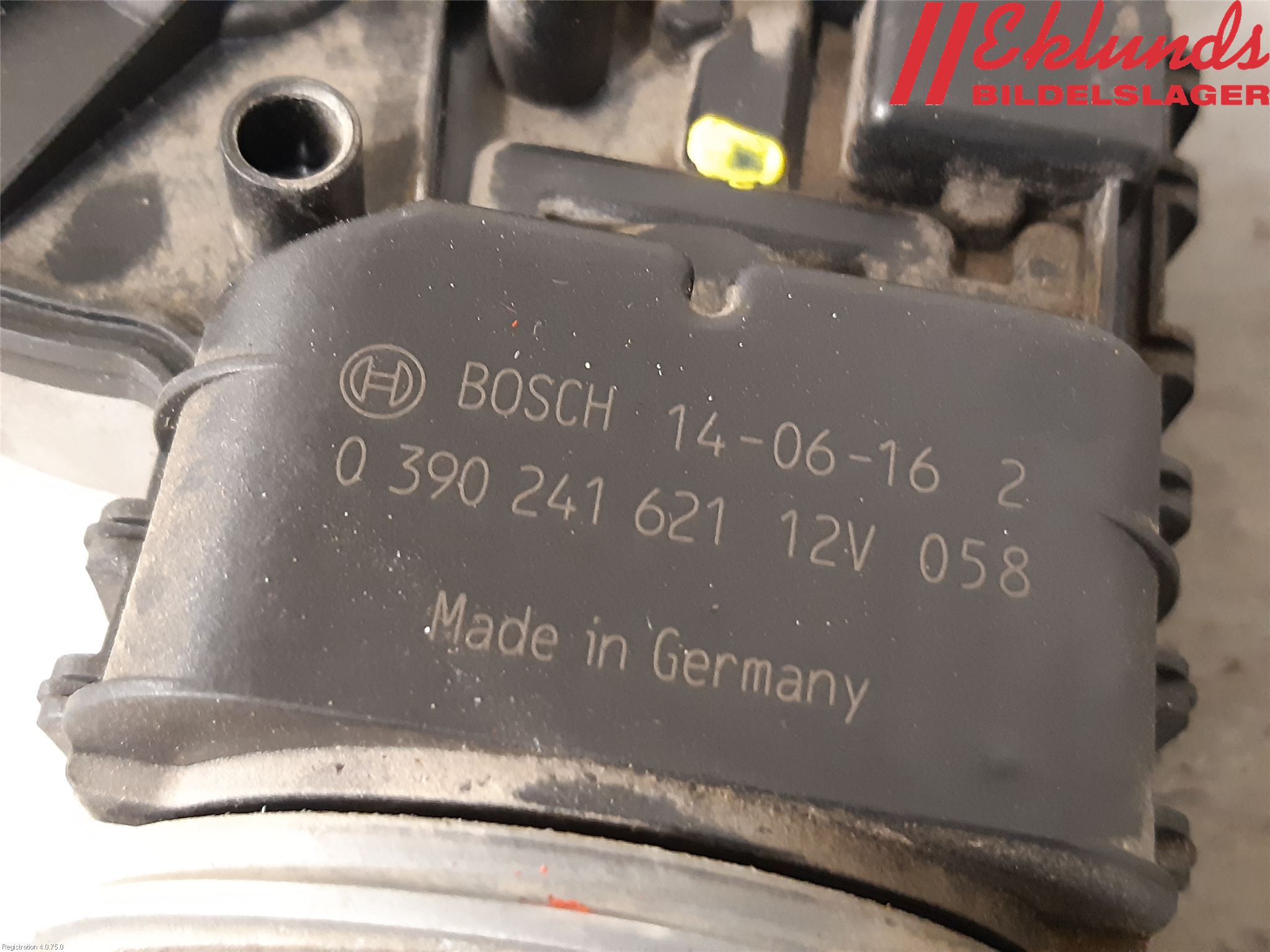 Citroen BERLINGO 08-18 Torkarmotor Vindruta