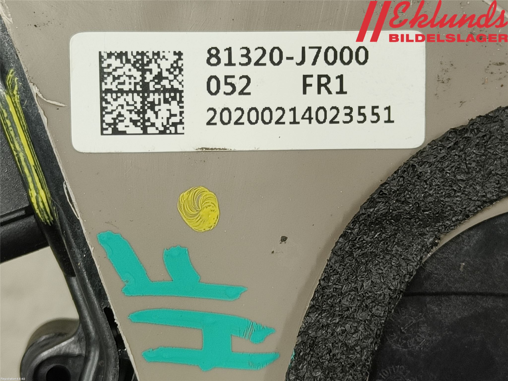 Kia XCEED 19- Låskista-Dörrlås