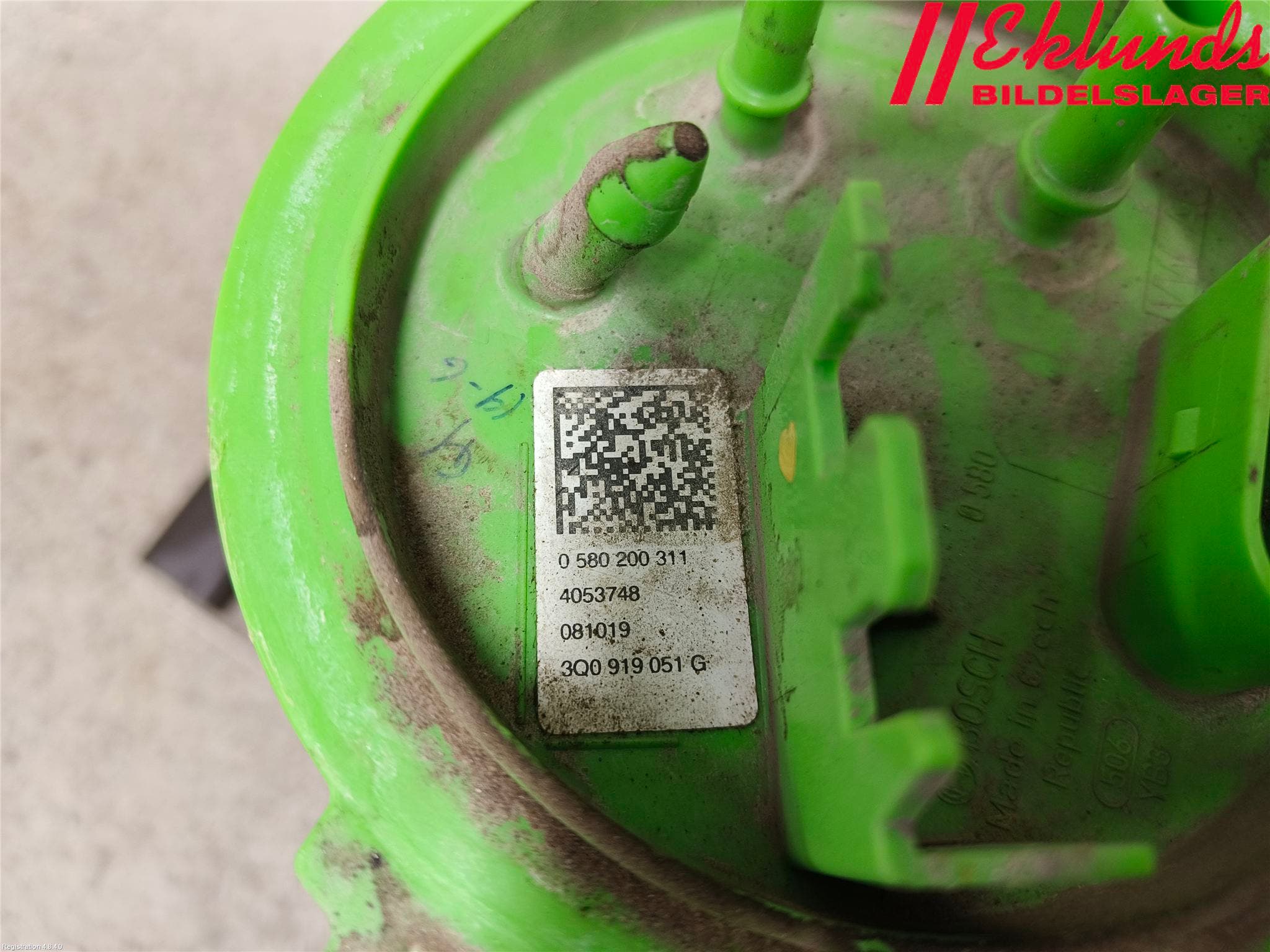 Volkswagen VW PASSAT 20-24 Bränslepump El