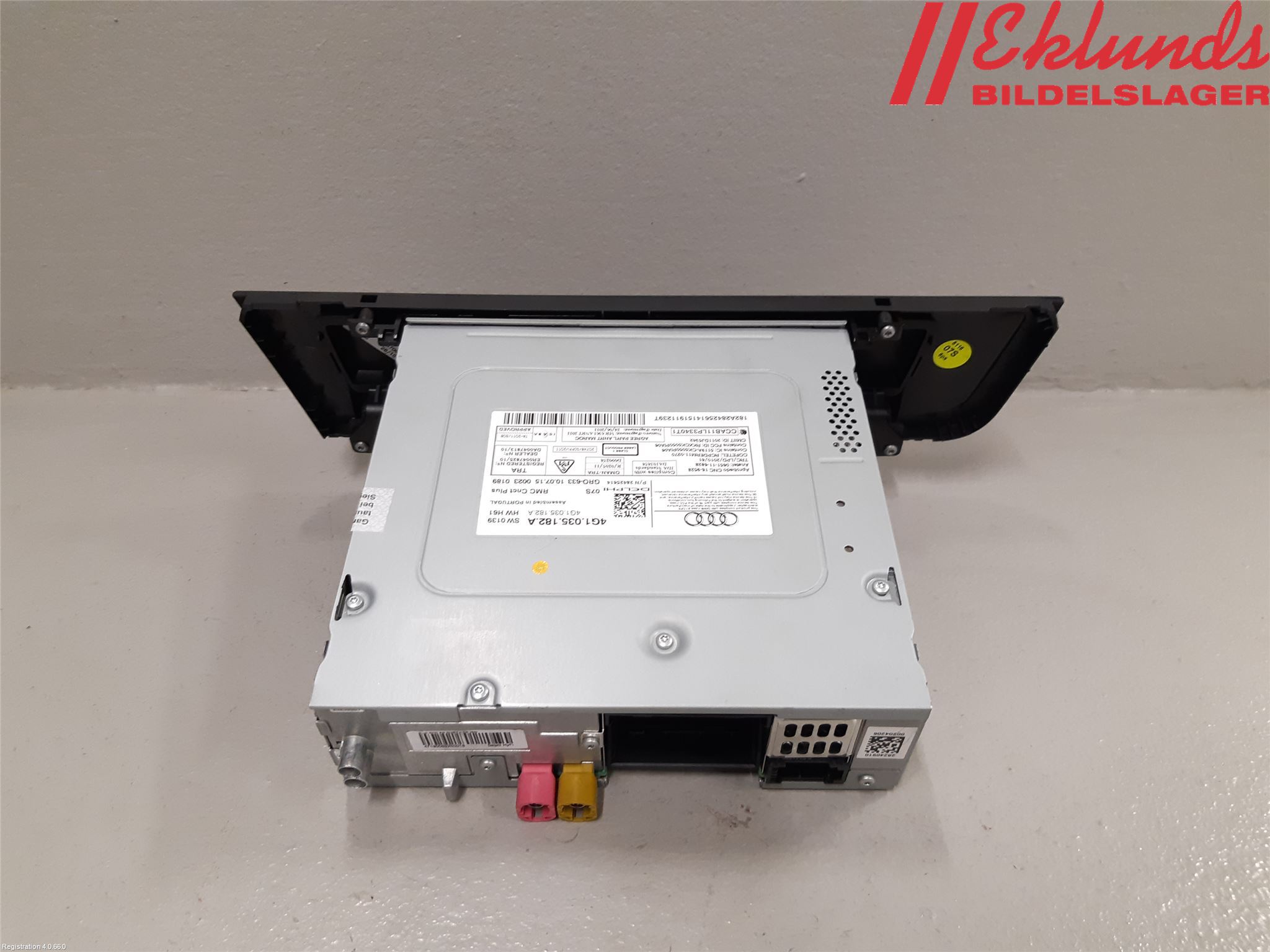 Audi A6/S6 4G 11-18 Cd Radio - Multimediapanel